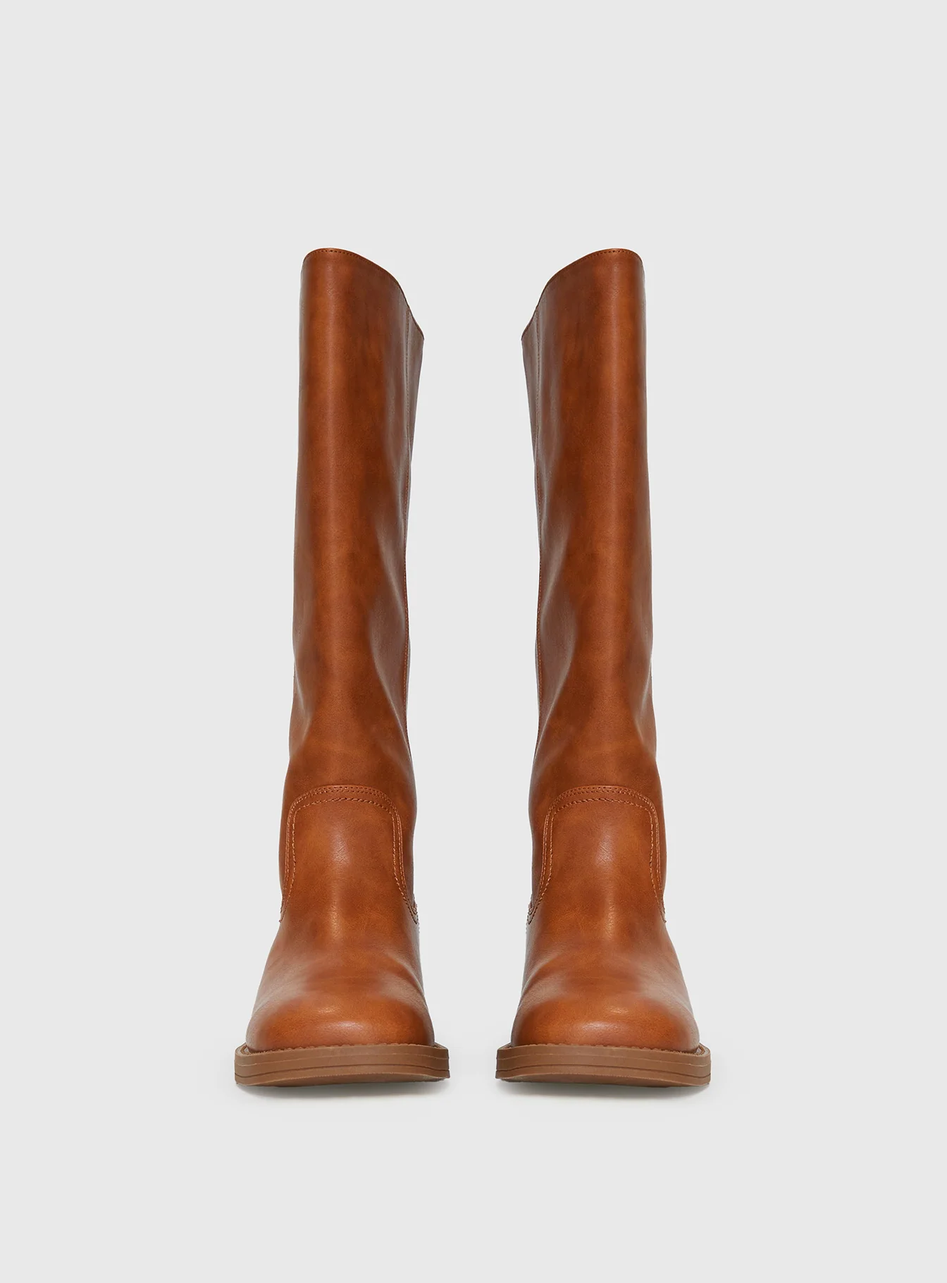 Madisson Knee High Boots Brown