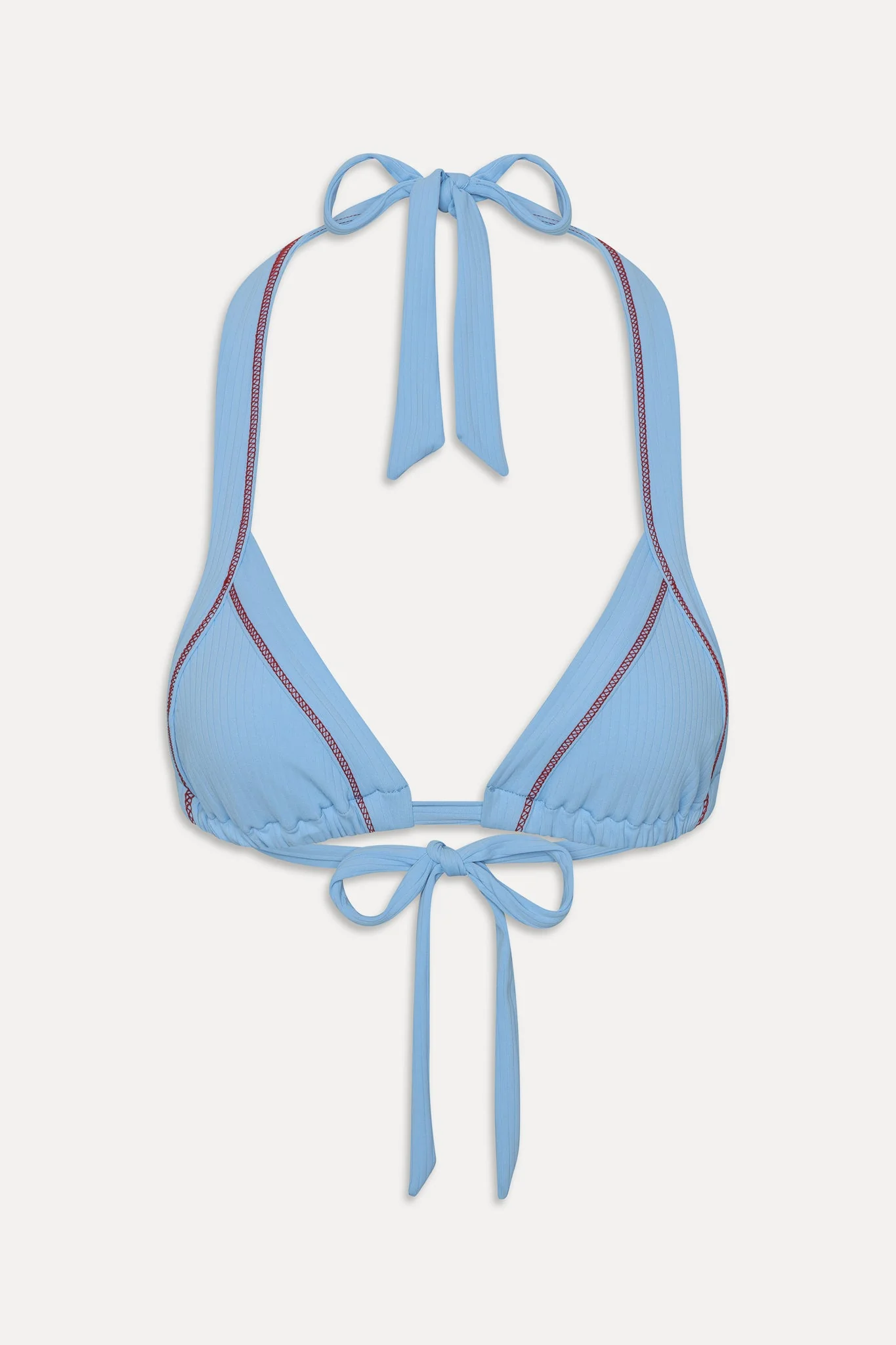 Taite Triangle Bikini Top - Capri Sky