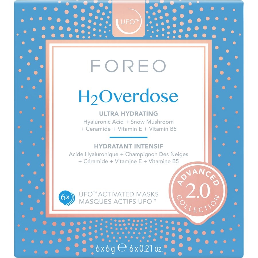 Foreo Leczenie maską Podkładki pod maski UFO H2Overdose 2.0