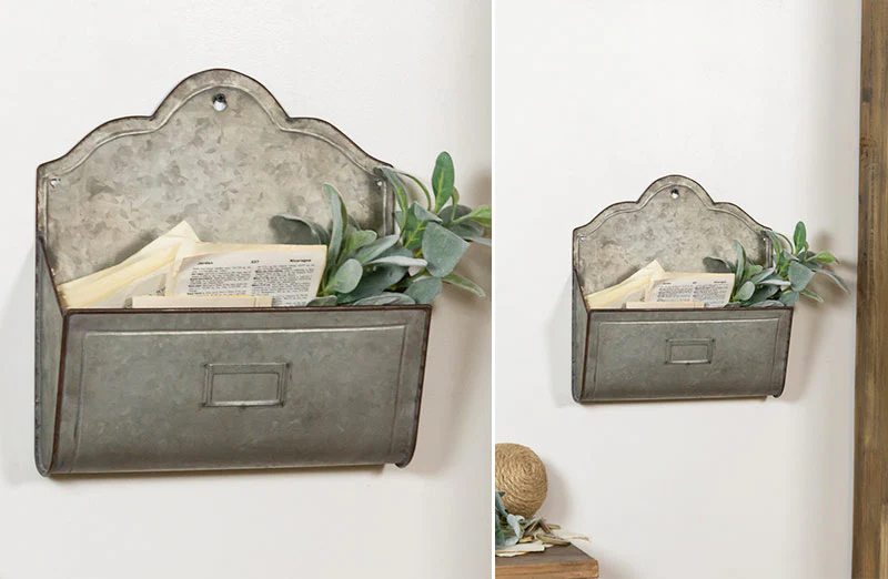 Scalloped Edge Wall Cubby