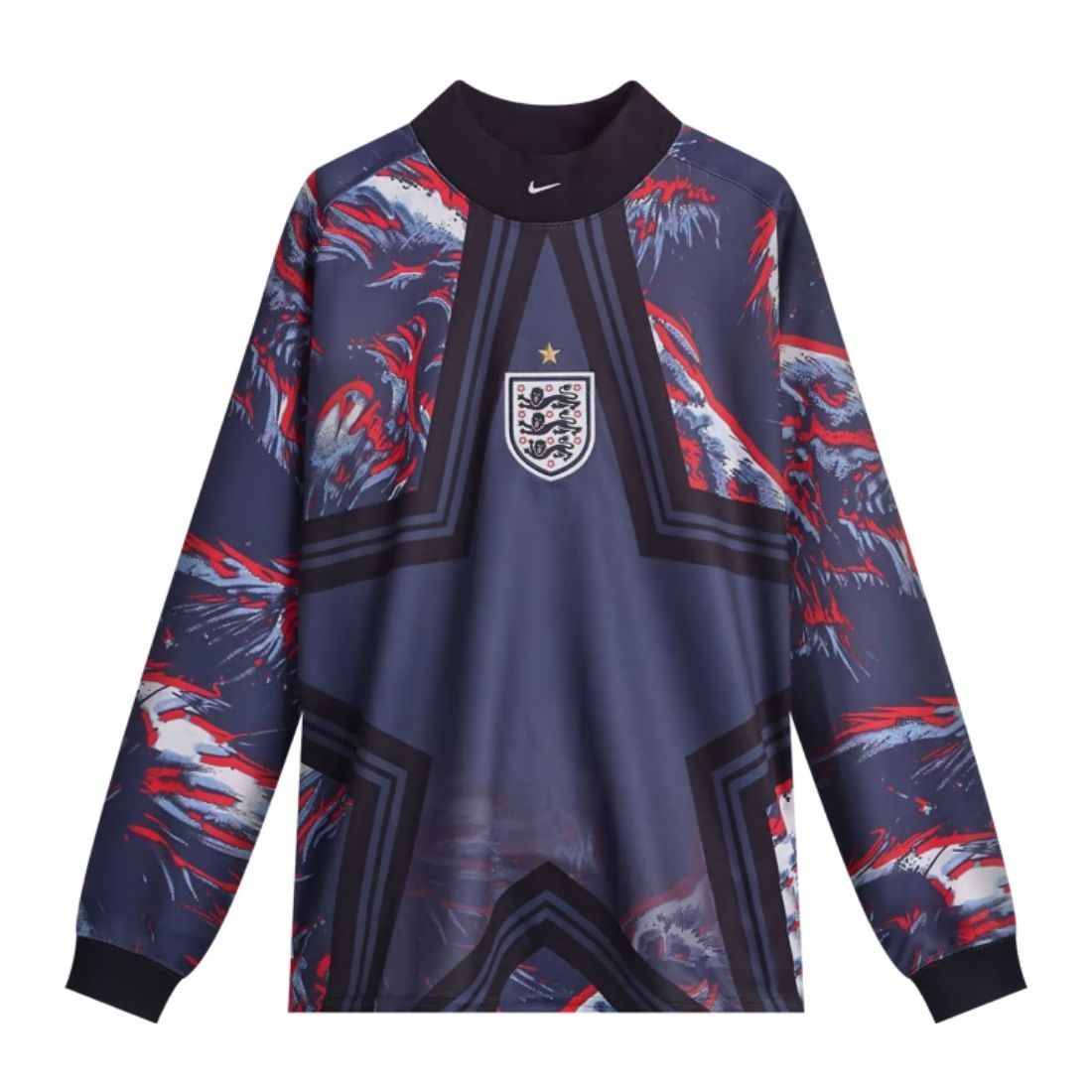 England Goal Keeper NIKE Men's Authentic Jersey Black IO0792-010