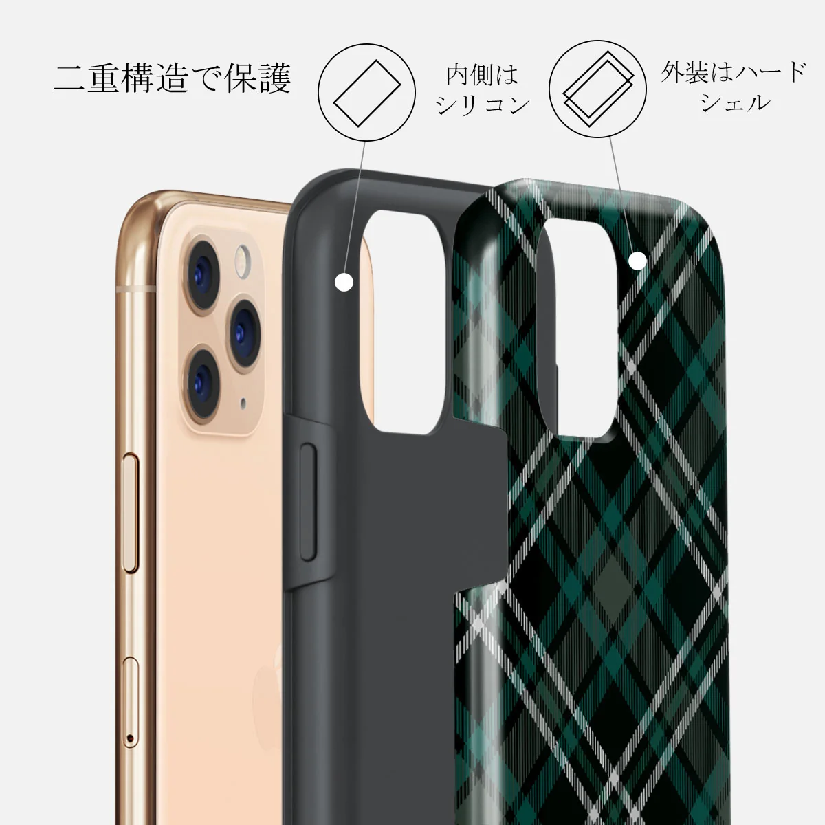 Mint Cookie - iPhone 11 Pro ケース