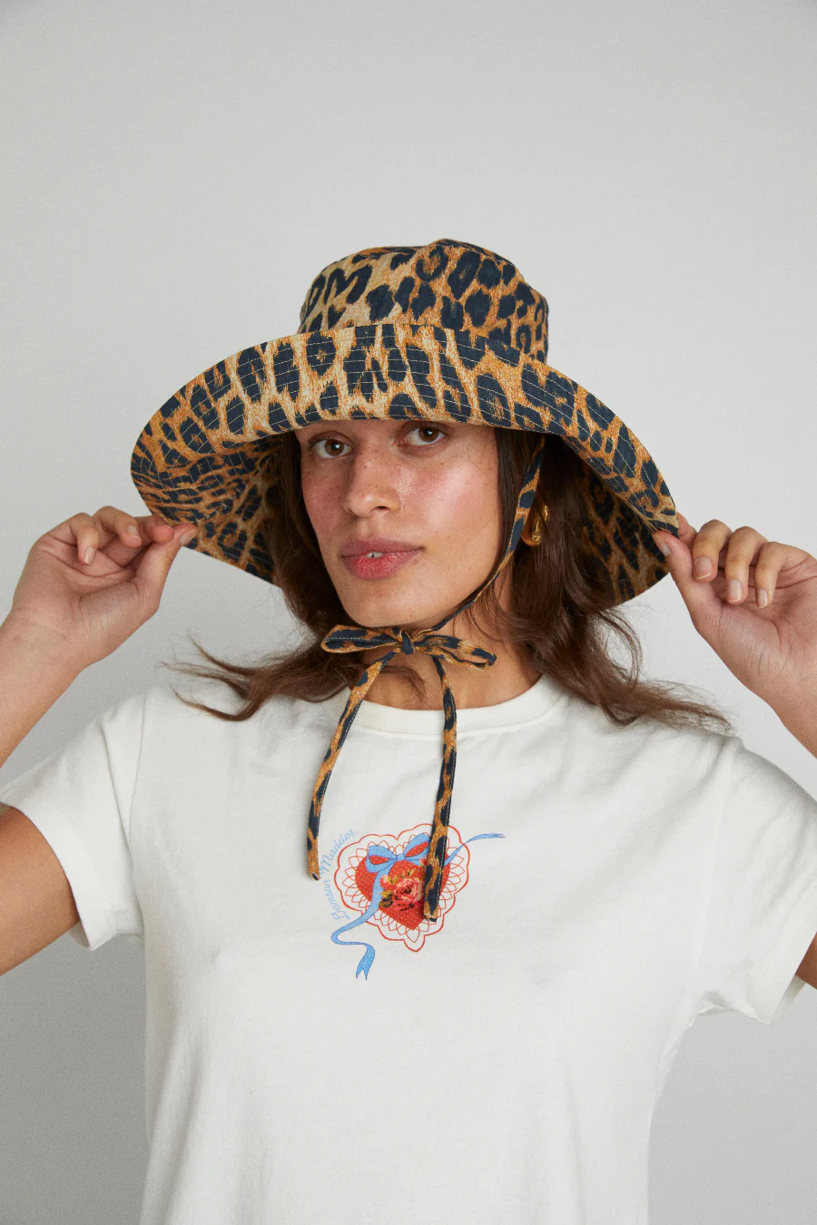 leopard print sunhat - luluinthesky