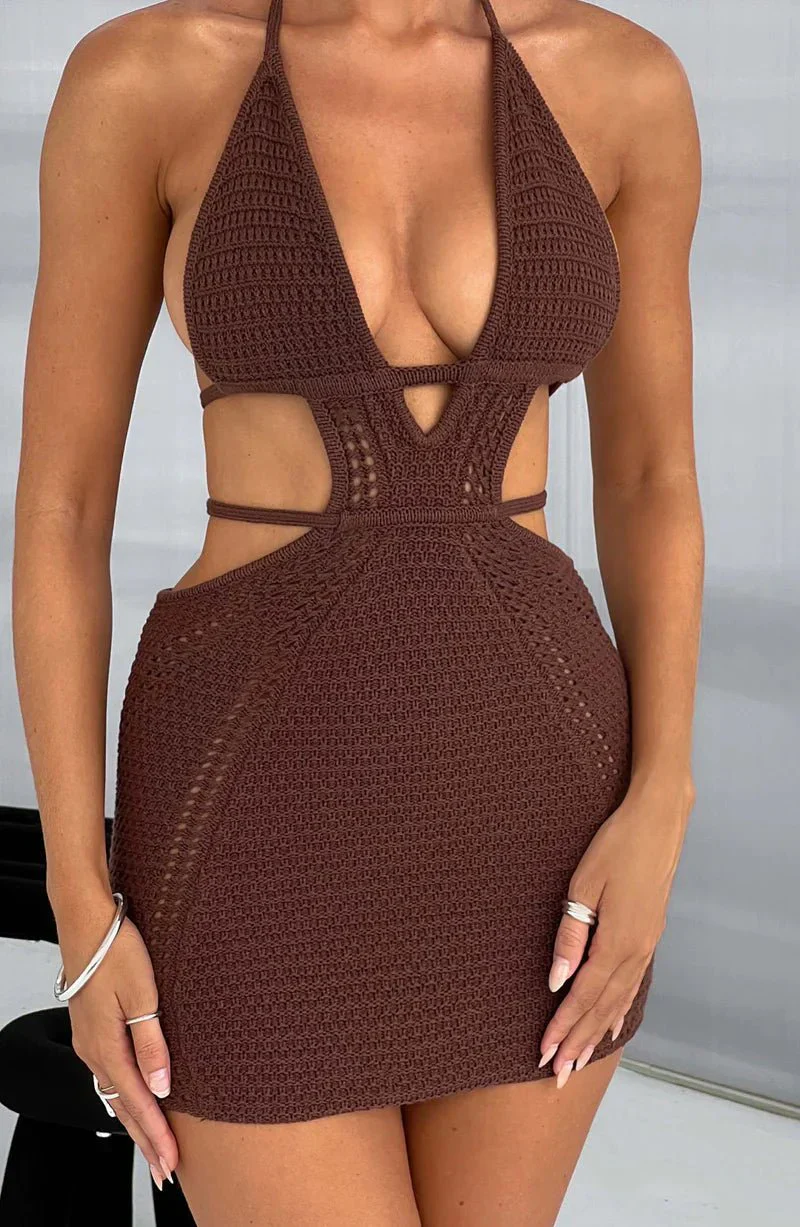 Maita Knitted Mini Dress