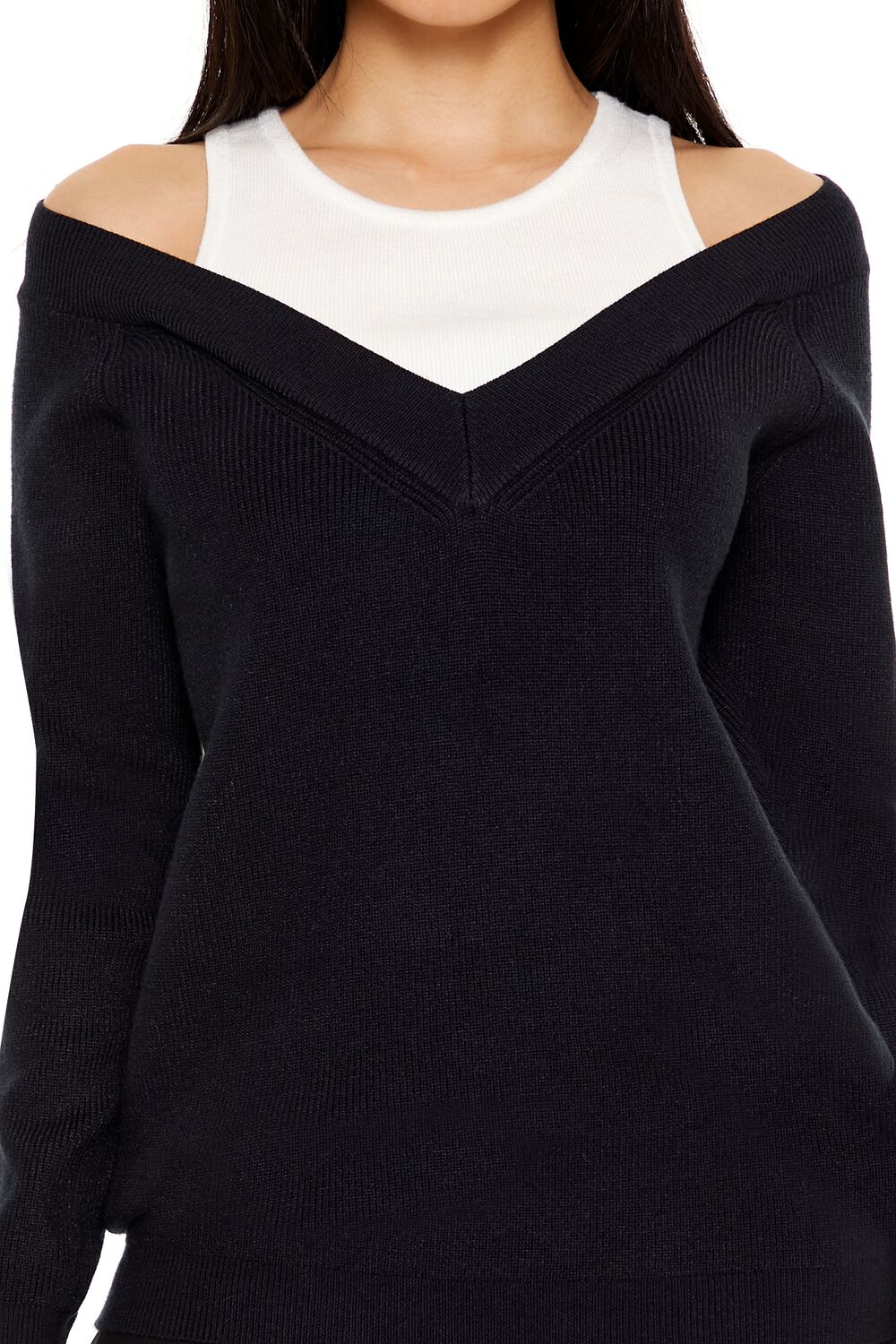 Combo Tank Top Sweater