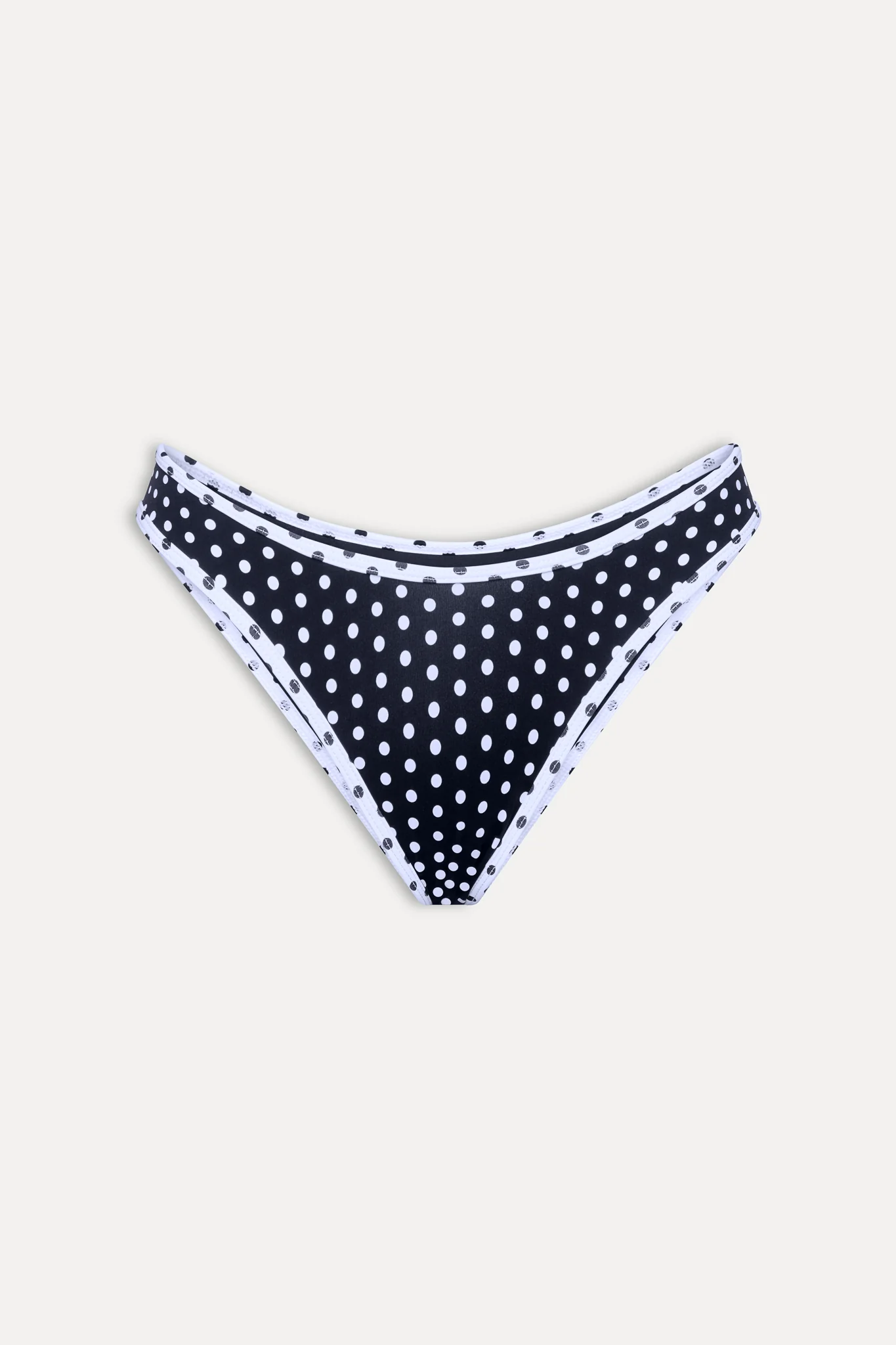 Catalina Full Coverage Bikini Bottom - Classic Polka Dot - luluinthesky