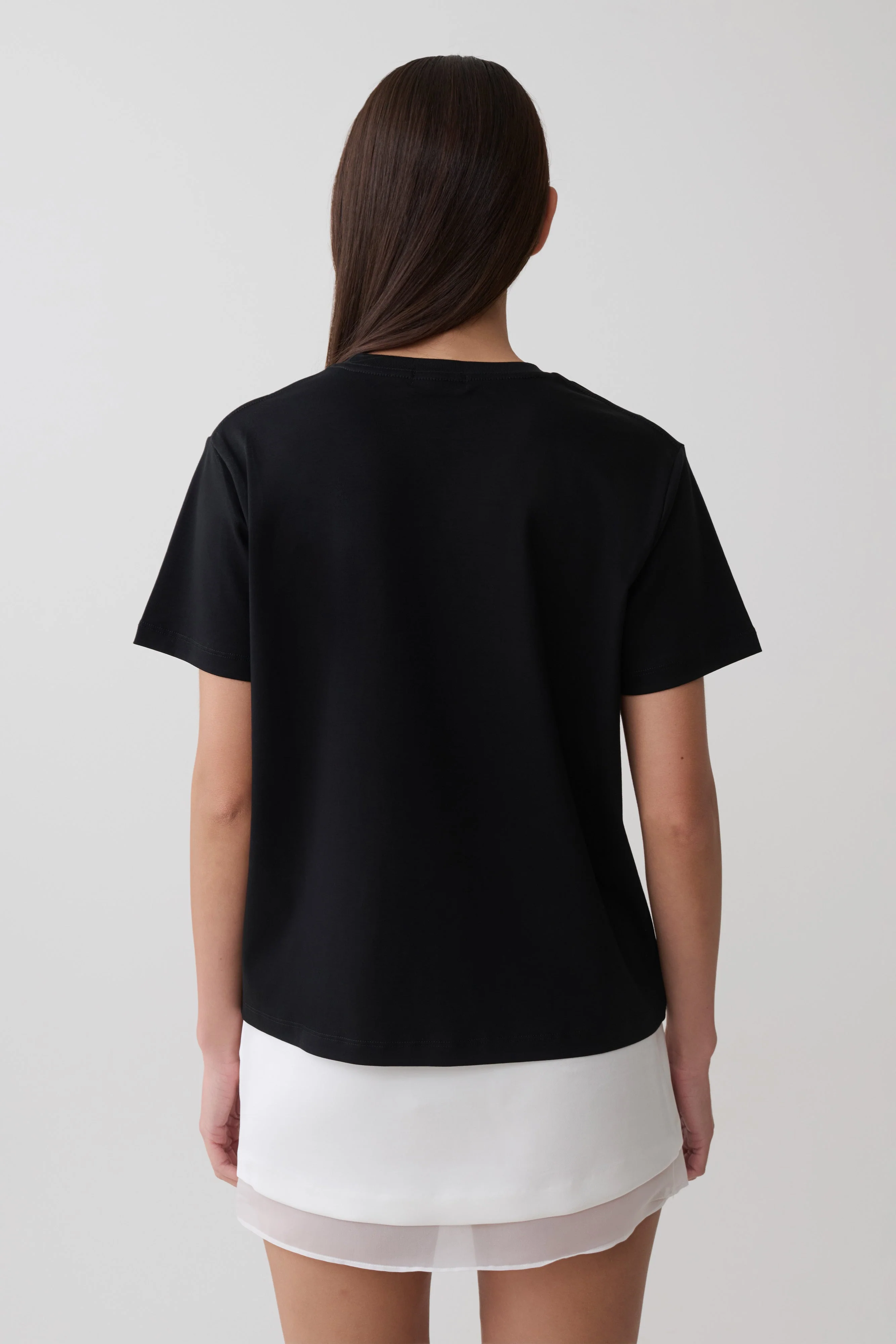 Sega Cotton Oversized T-Shirt - Black