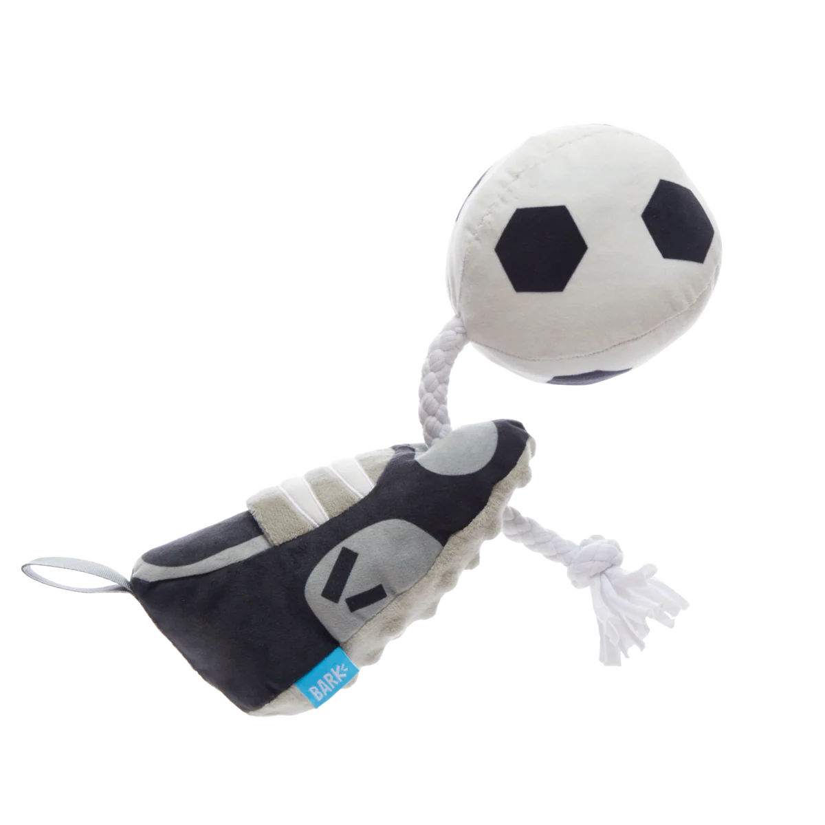 World Pup Cleat Plush Tug Dog Toy