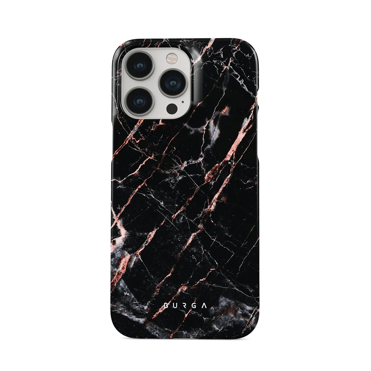 Rose Gold Marble - iPhone 14 Pro ケース