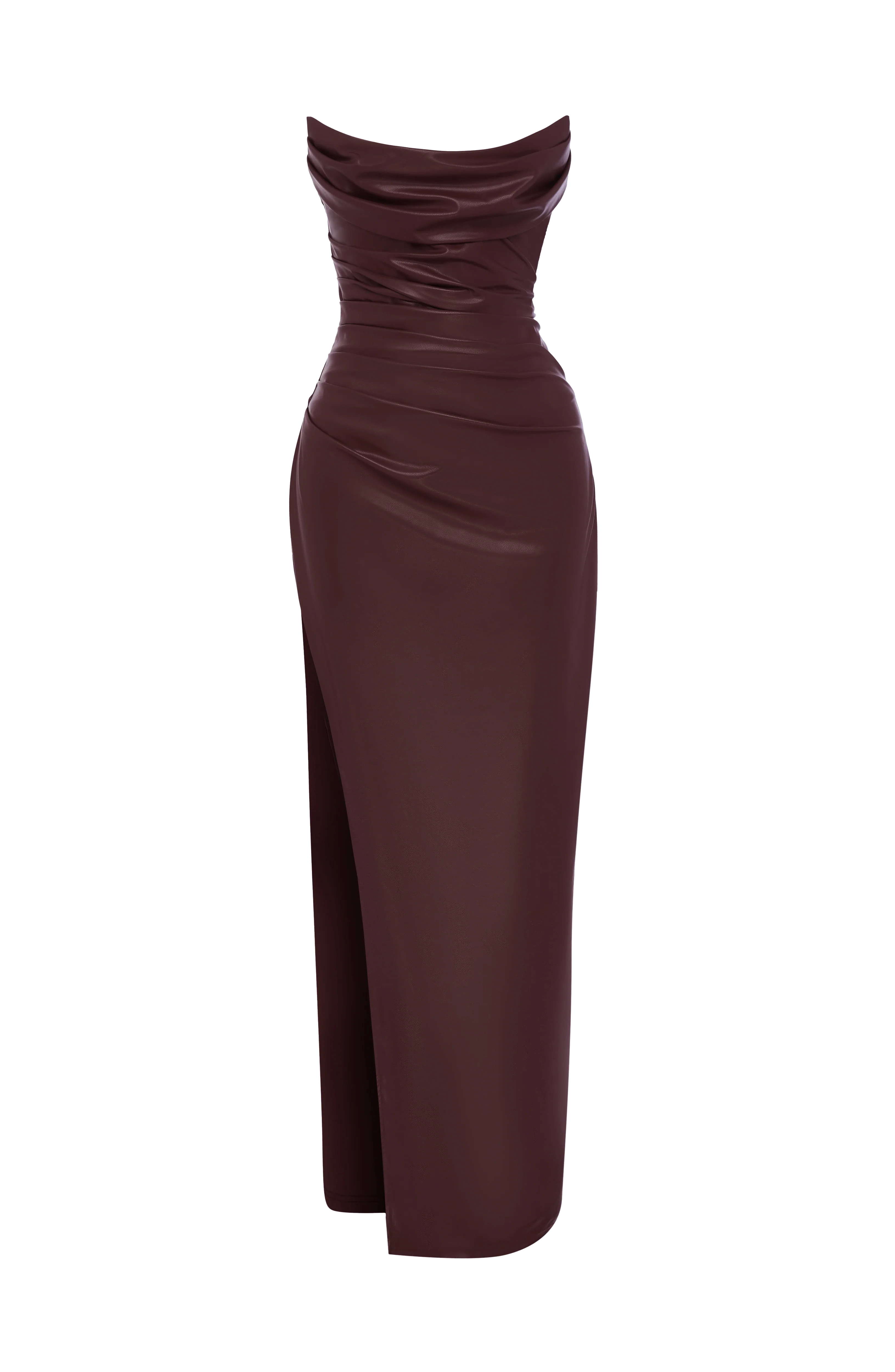 Alba Maxi Dress - Burgundy