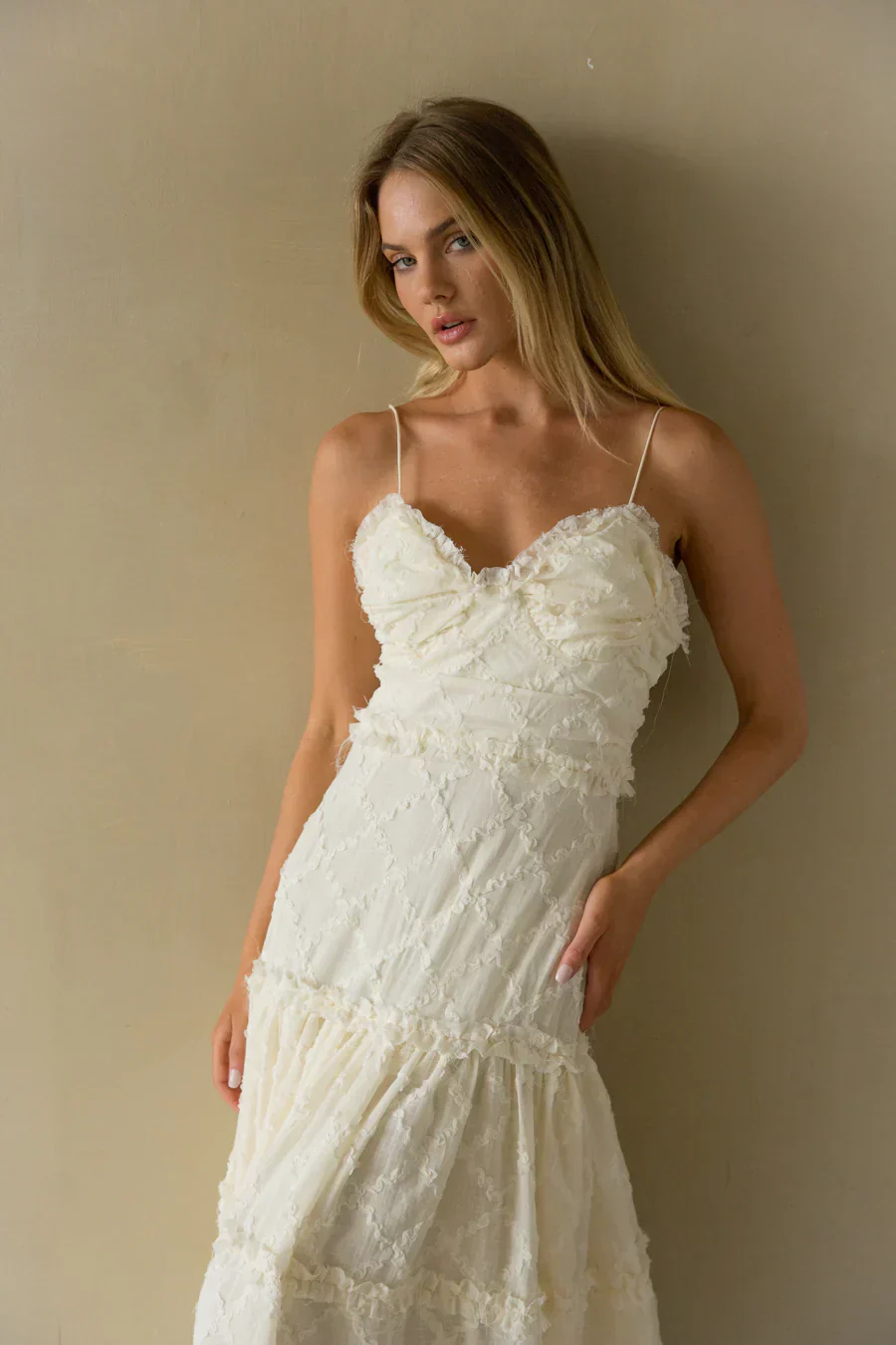 Percy Lace Maxi Dress - luluinthesky