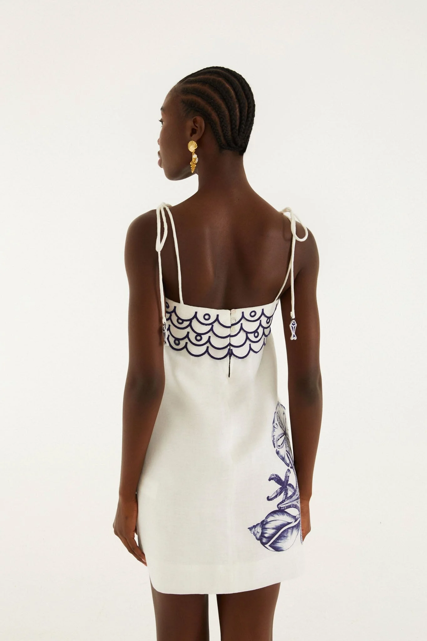 Off-White Coast Stars  Mini Dress