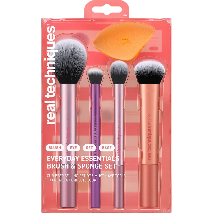 Real Techniques Face Brushes Every Day Essentials Brush Set