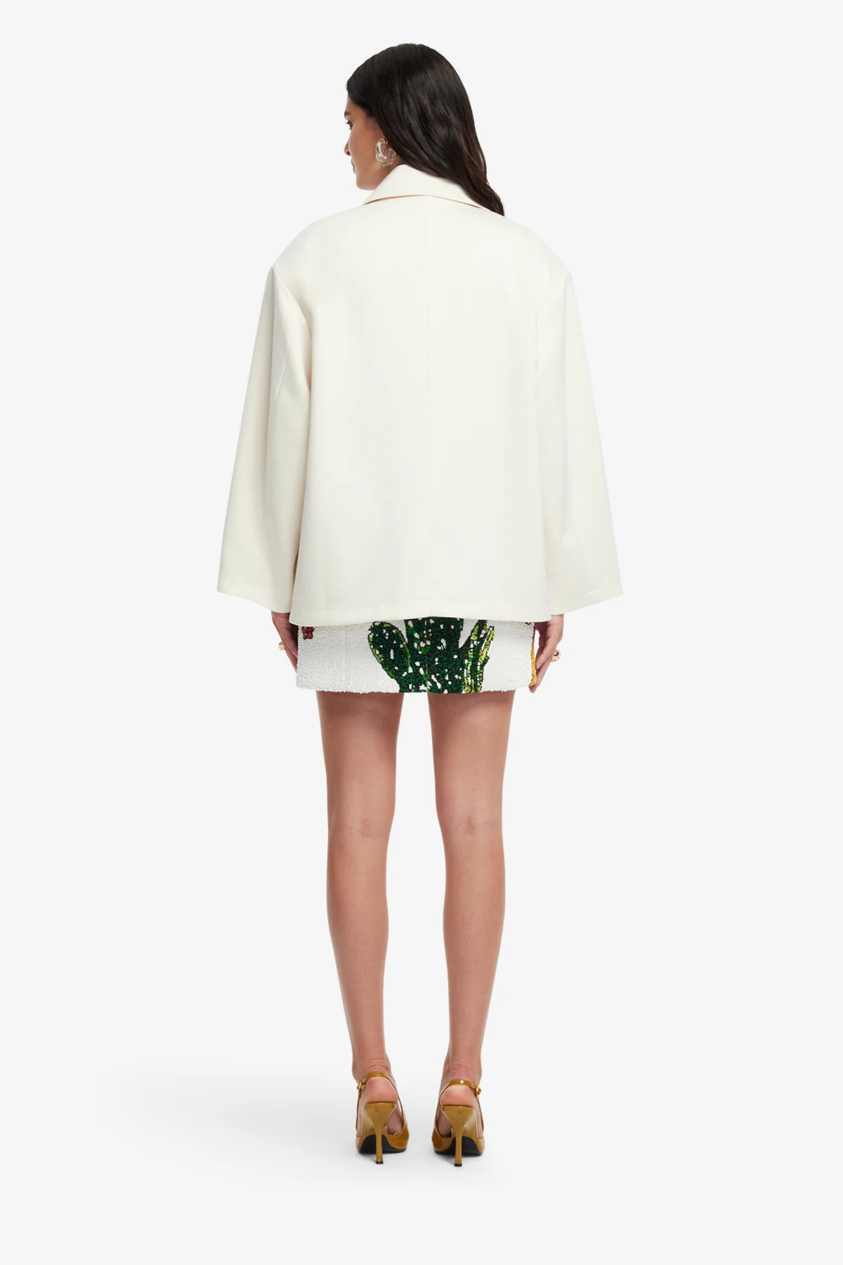 Leyna Embellished Jacket - Wildflowers
