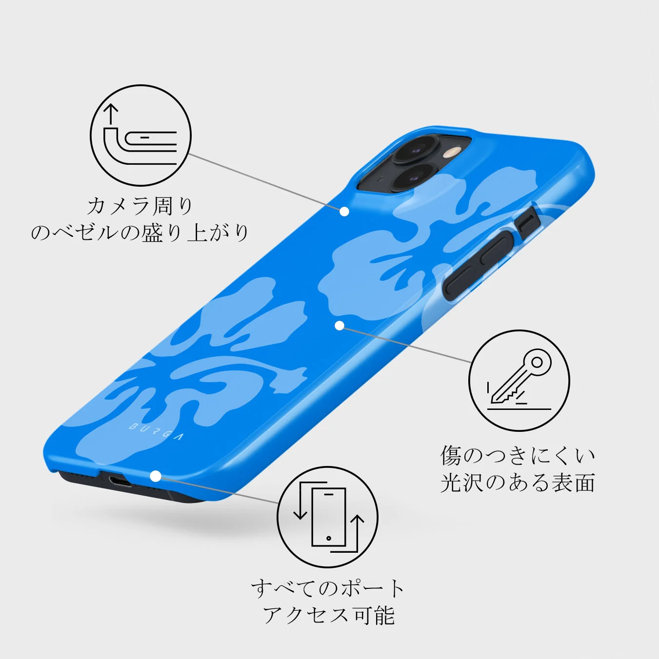 Lagoon - iPhone 13 Mini ケース