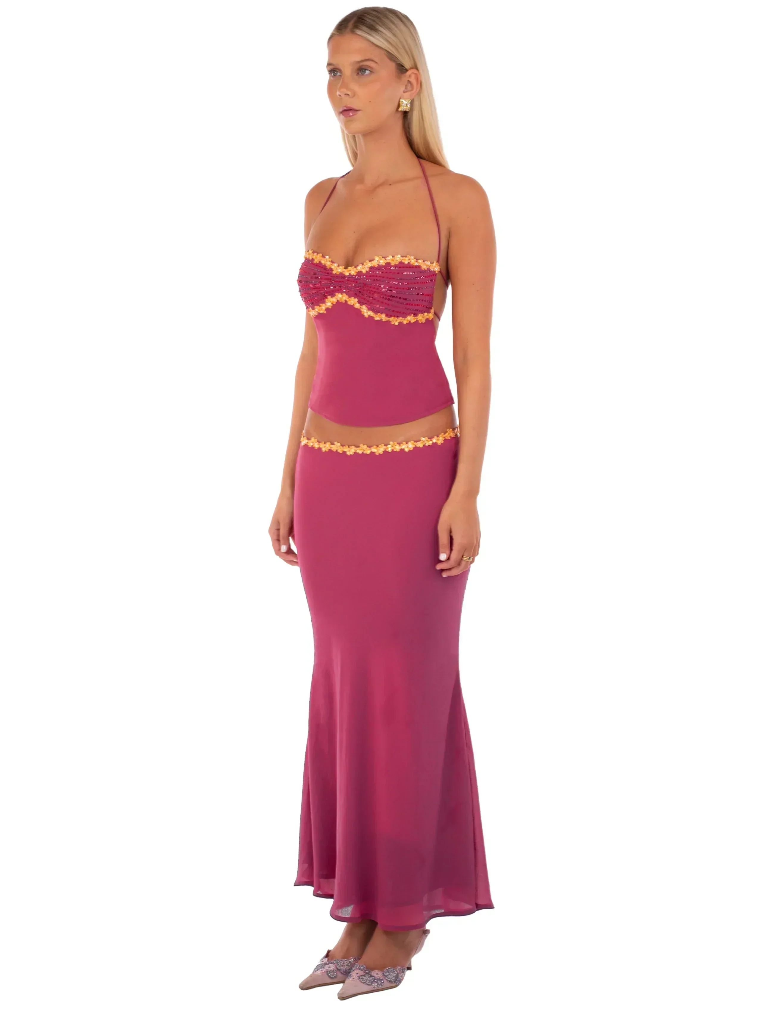 Anna Liviah Maxi Dress - luluinthesky