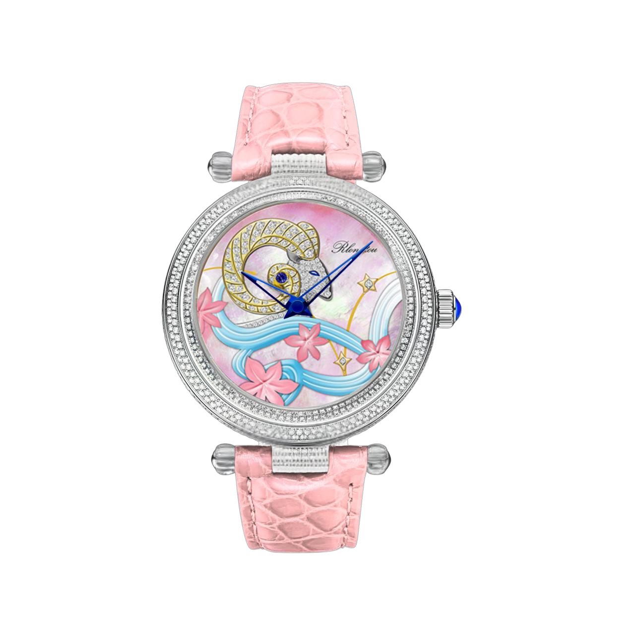 Zodiac Watch – 12 Signs, Crystal, 42mm T912L