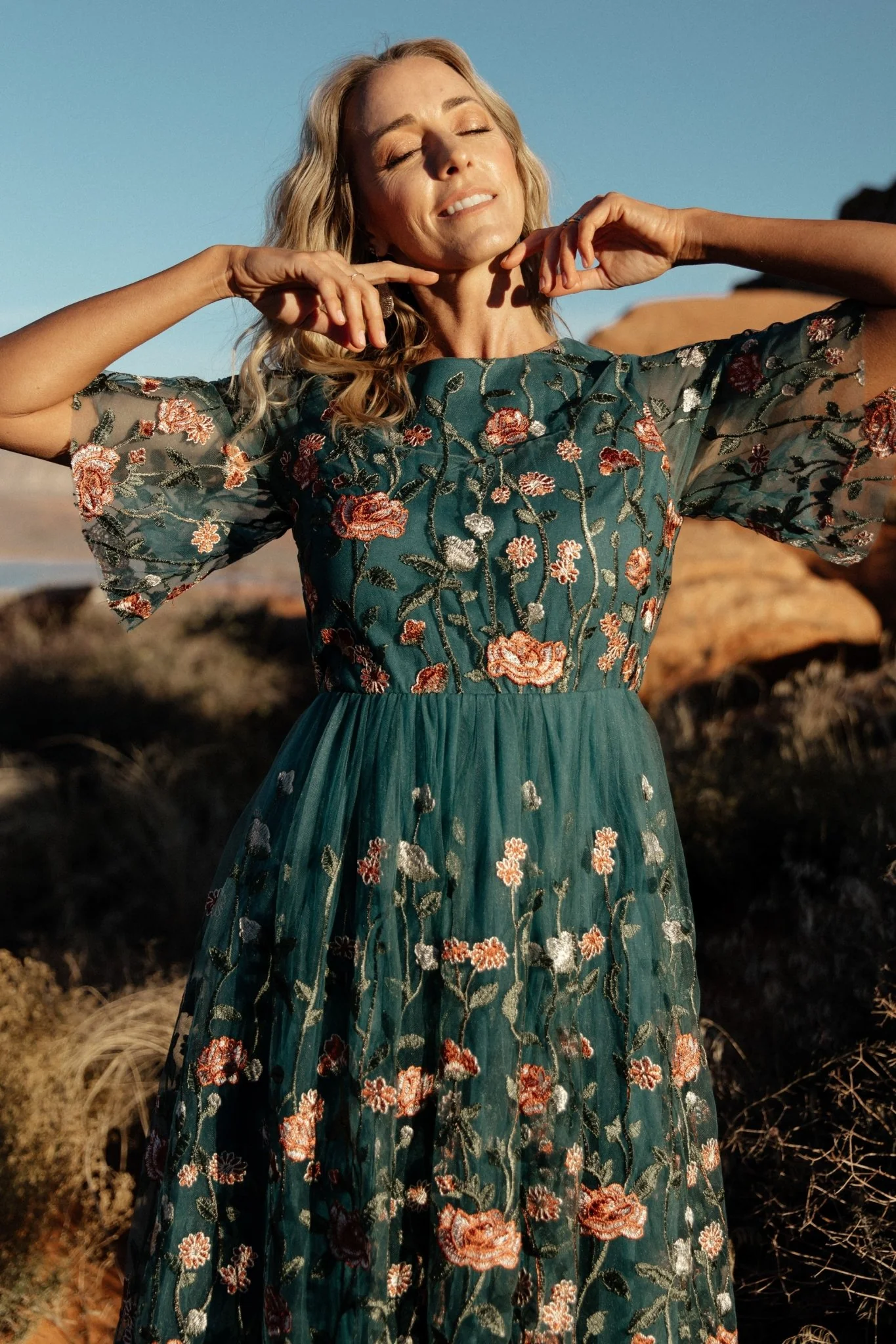 Duchess Tulle Dress | Jade Garden - luluinthesky