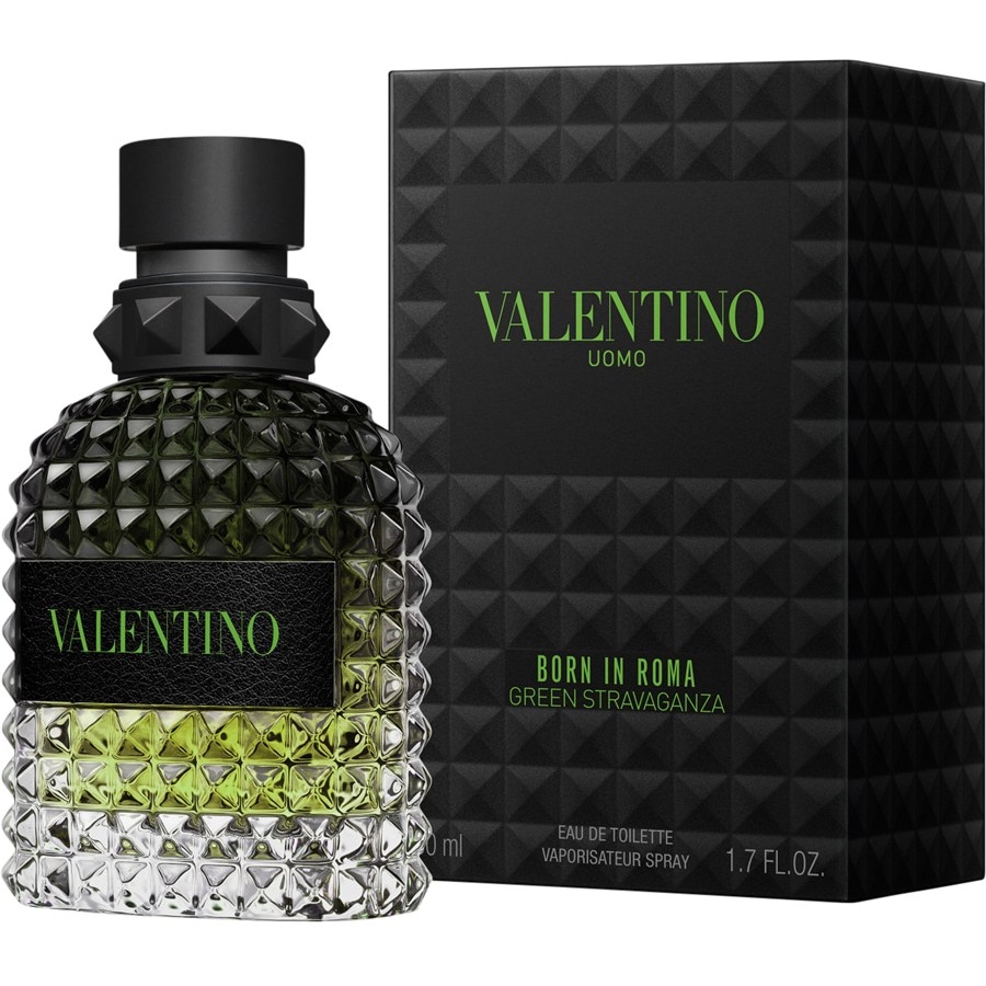 Valentino Uomo Born In Roma Eau de Toilette Spray Green Stravaganza