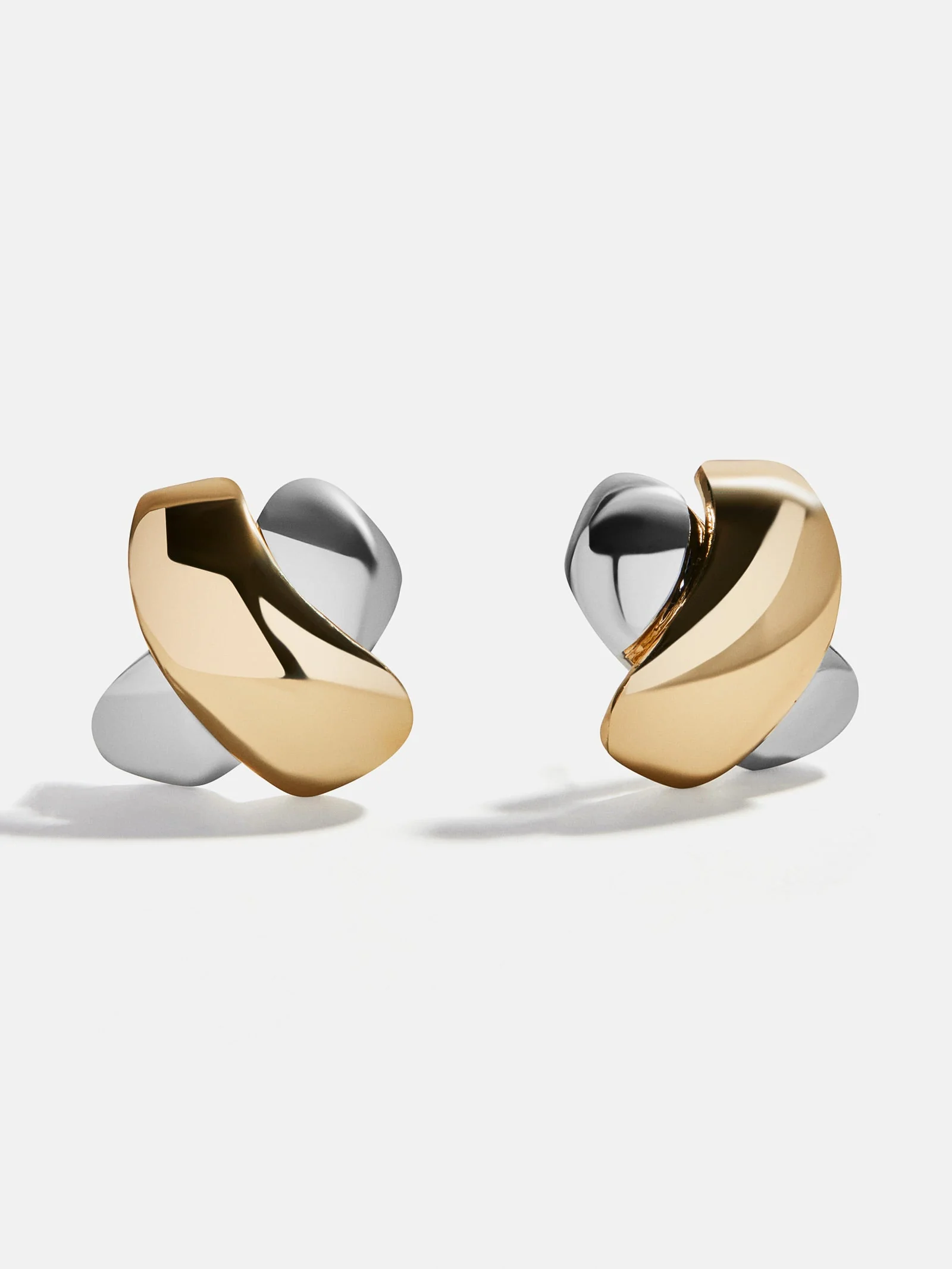 Melanie Stud Earrings - Gold/Silver
