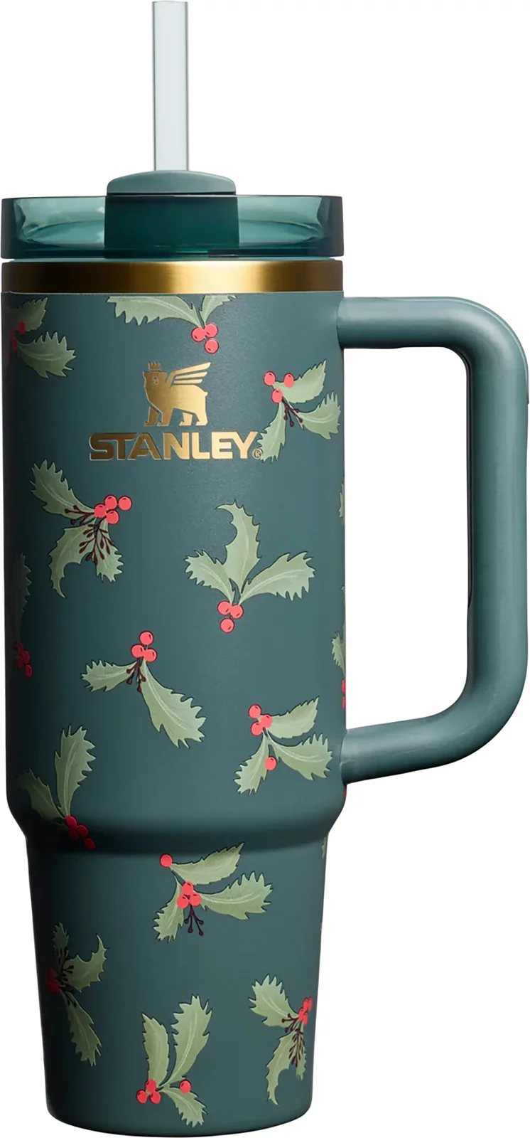 Stanley 30 oz. Quencher H2.0 FlowState Tumbler - Holiday Botanicals