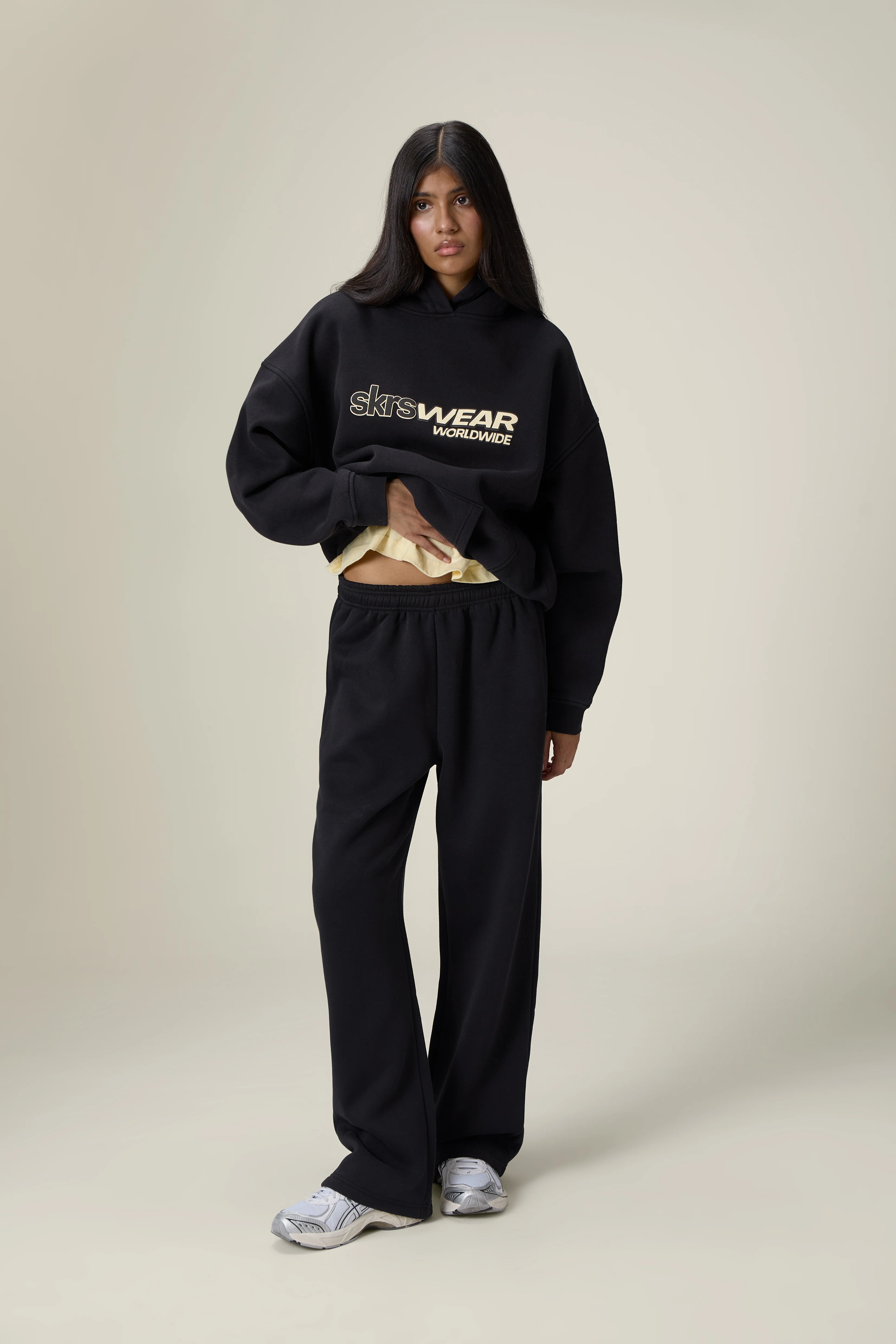 Seekers Wear Hoodie in Washed Black
