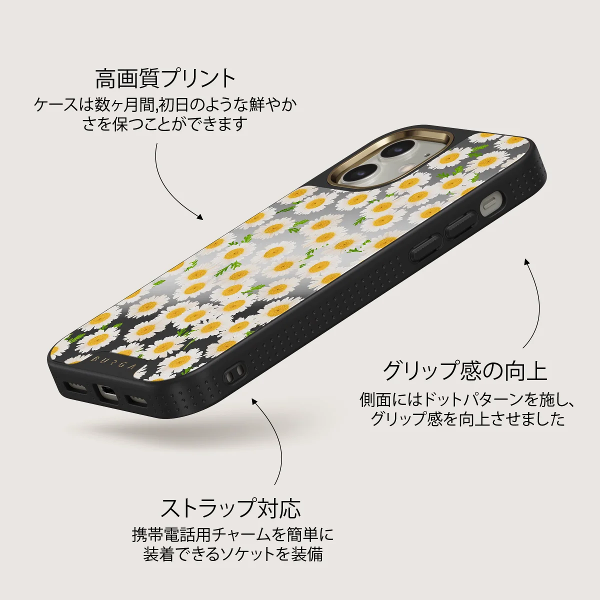 Pure Bliss - Daisy iPhone 12 ケース