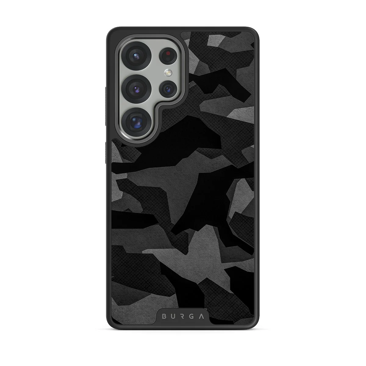 Night Black Camouflage - Samsung Galaxy S25 Ultra ケース