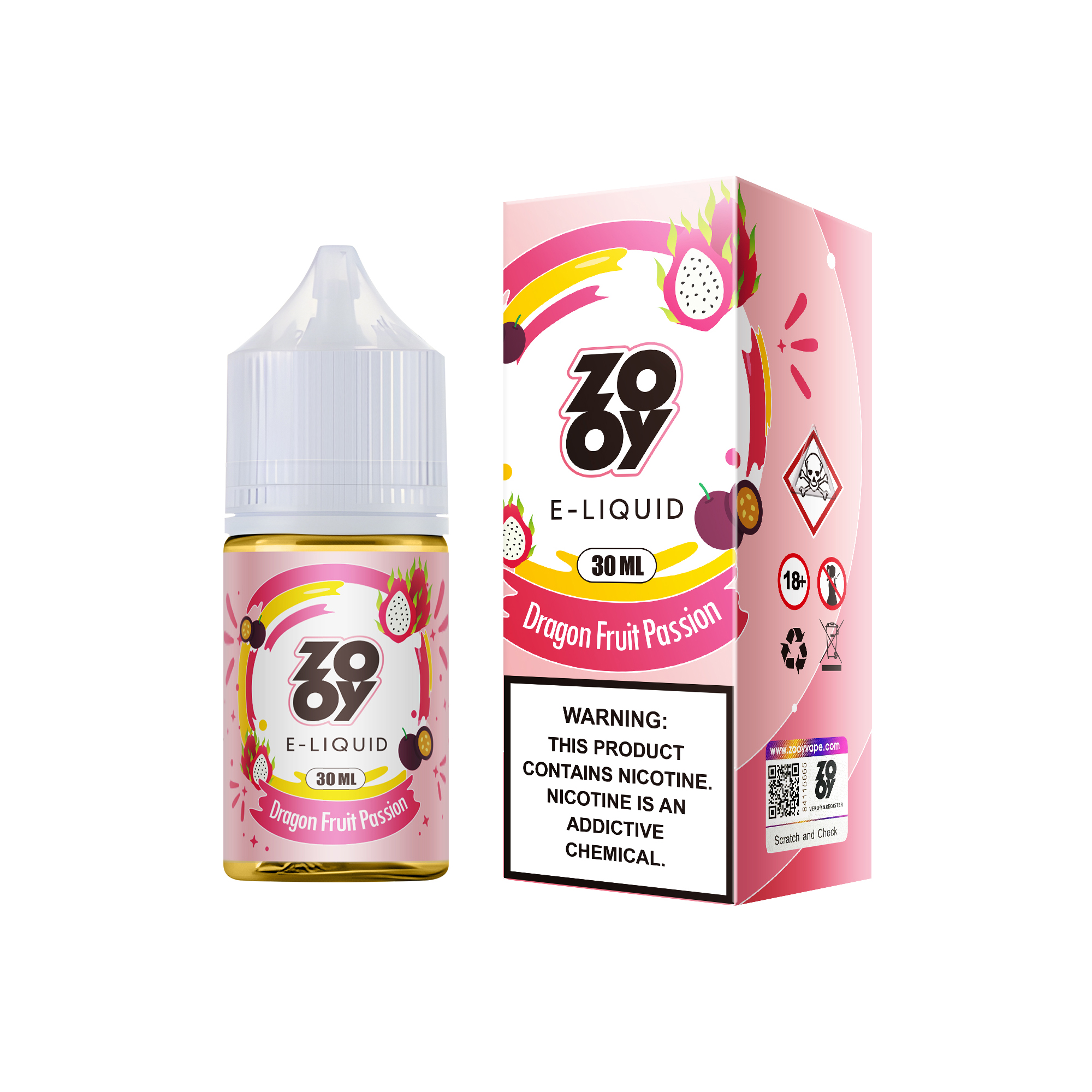 ZOOY 30ML E Liquid Refillable Oil