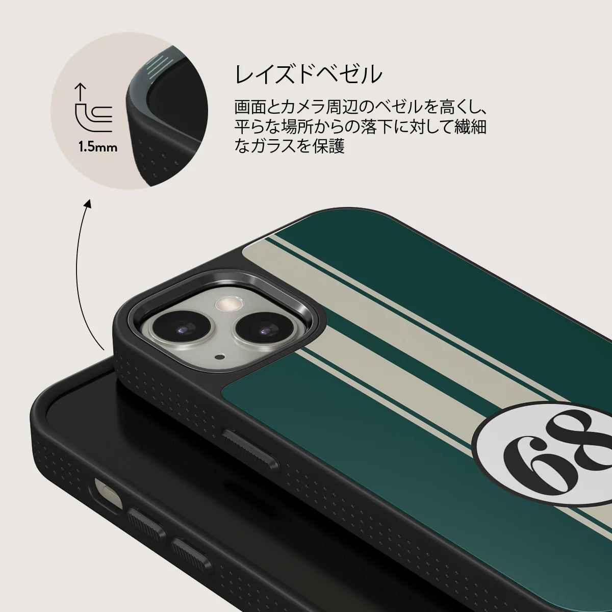Classic Racing - iPhone 13 ケース