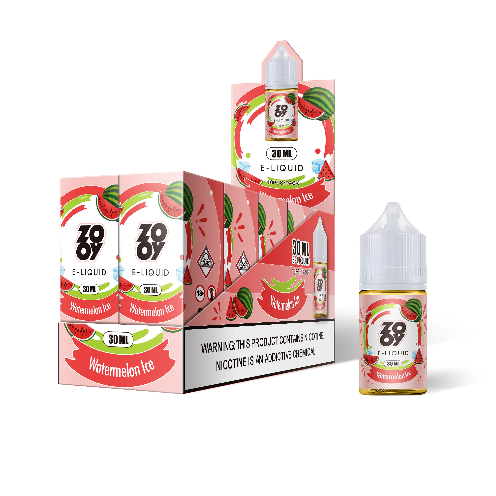ZOOY 30ML E-Liquid/1 BOX(10 PCS)
