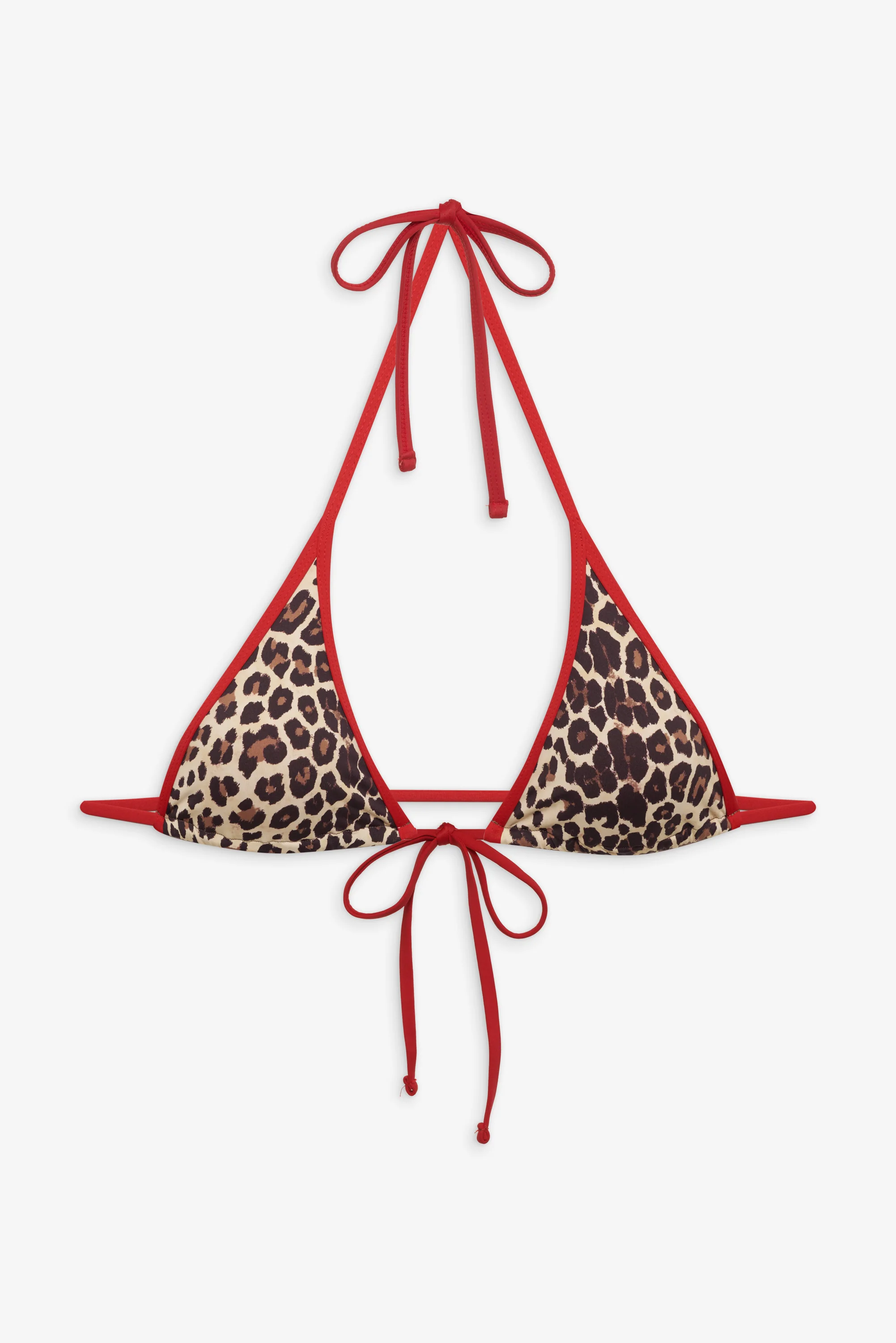 Paradise Micro Halter Bikini Top - Cheetah - luluinthesky