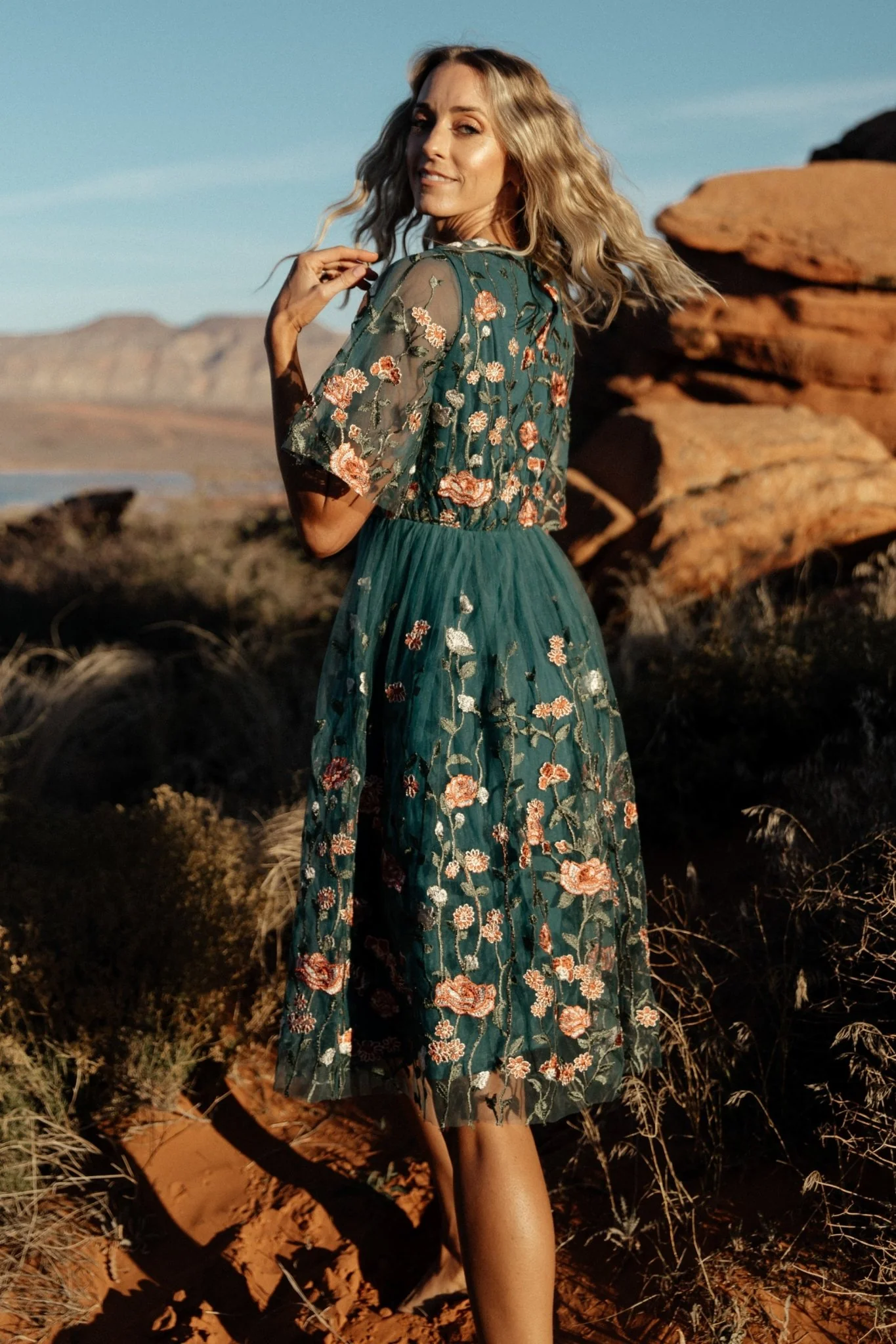 Duchess Tulle Dress | Jade Garden - luluinthesky