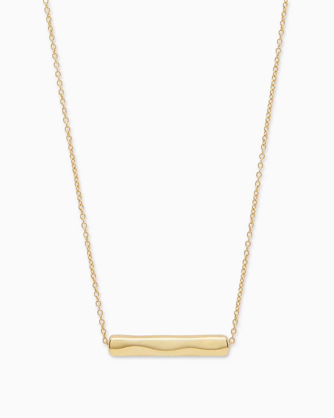 Bespoke Bar Adjustable Necklace (gold)