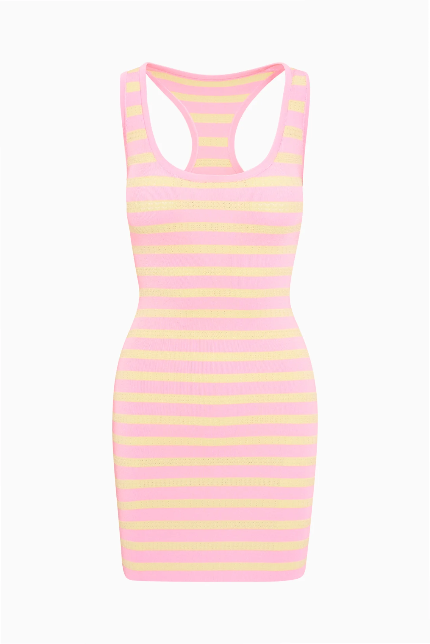 Gayle Striped Knit Tank Dress