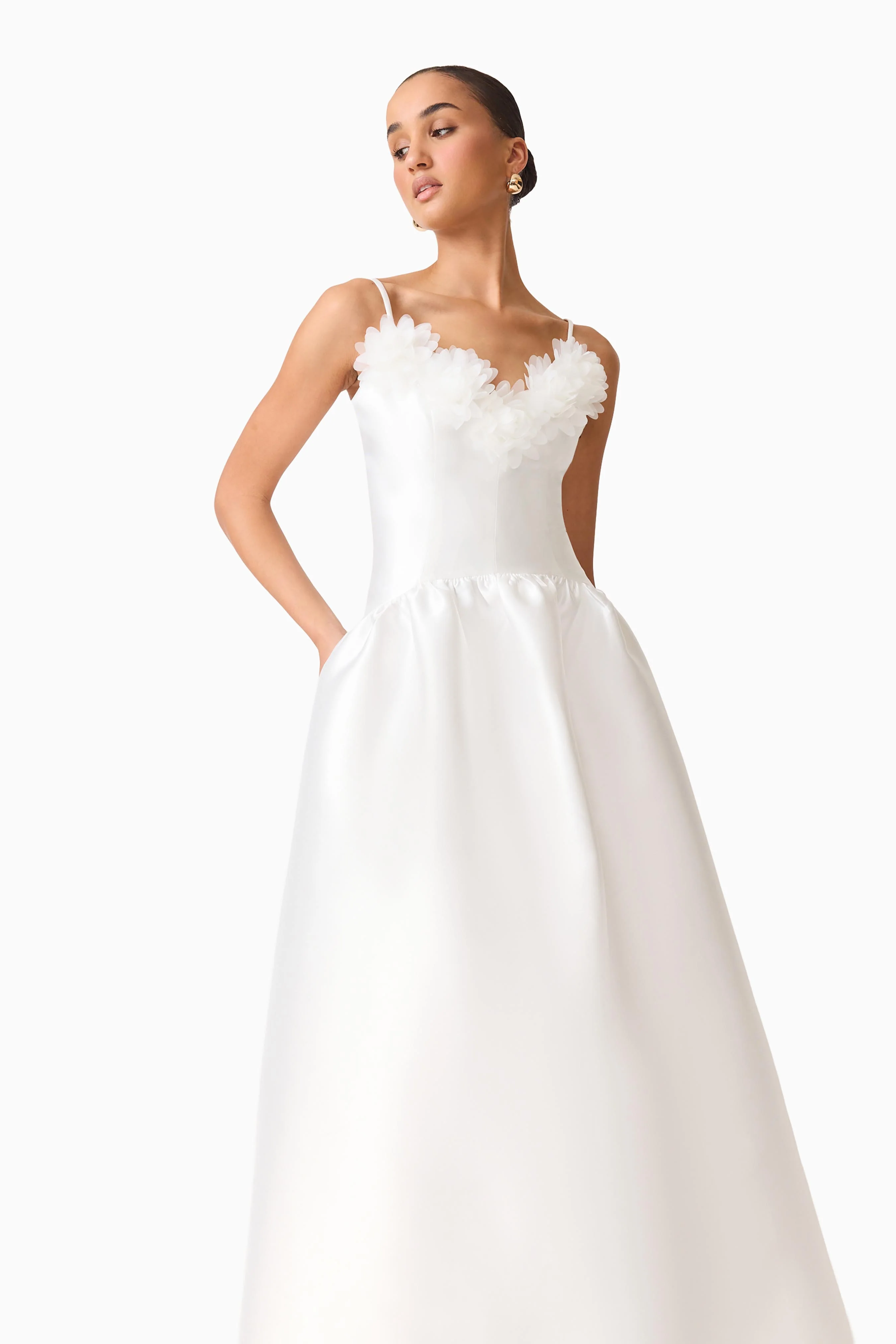Tula Gown in White