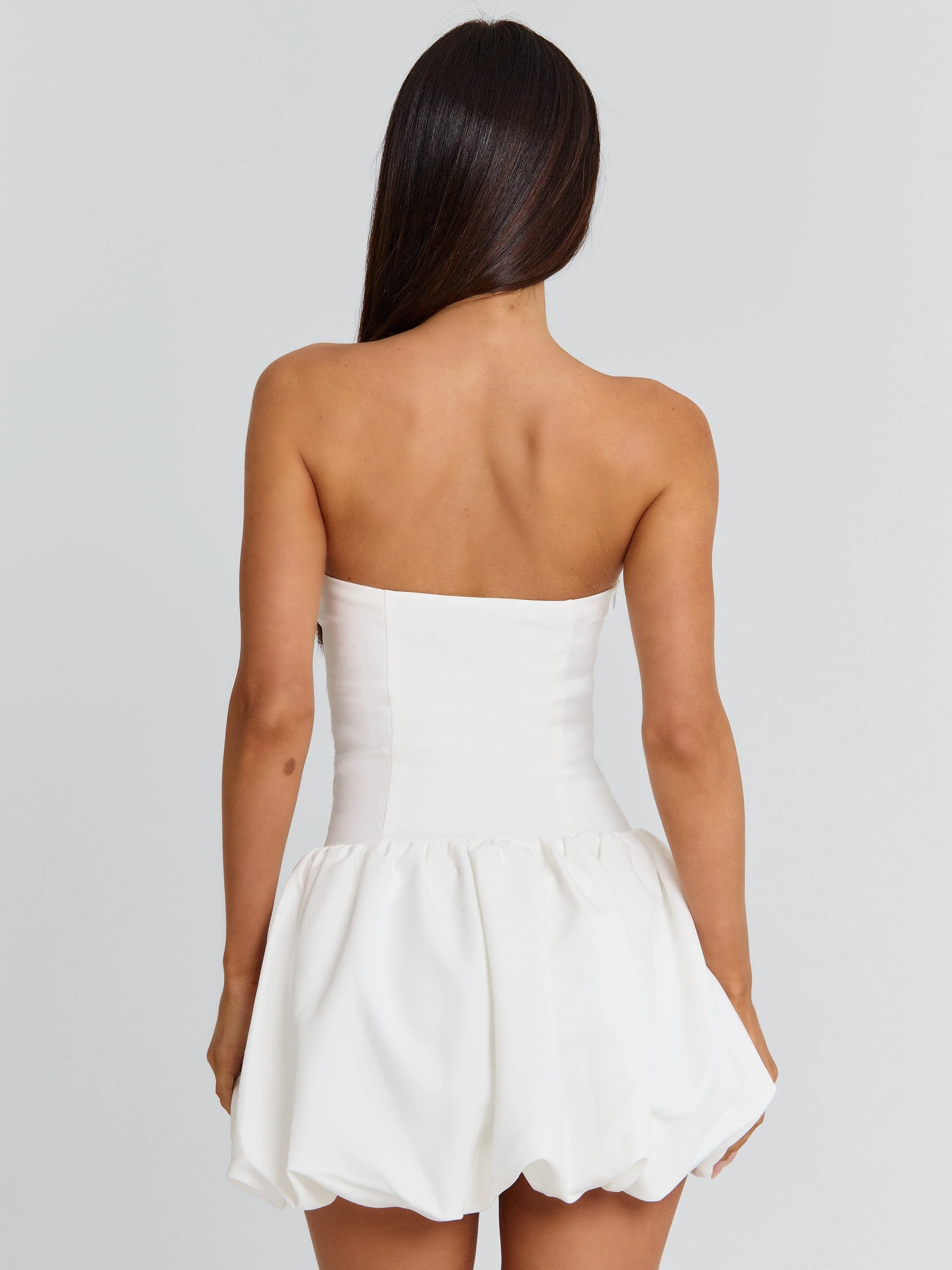 Athenia Mini Dress White
