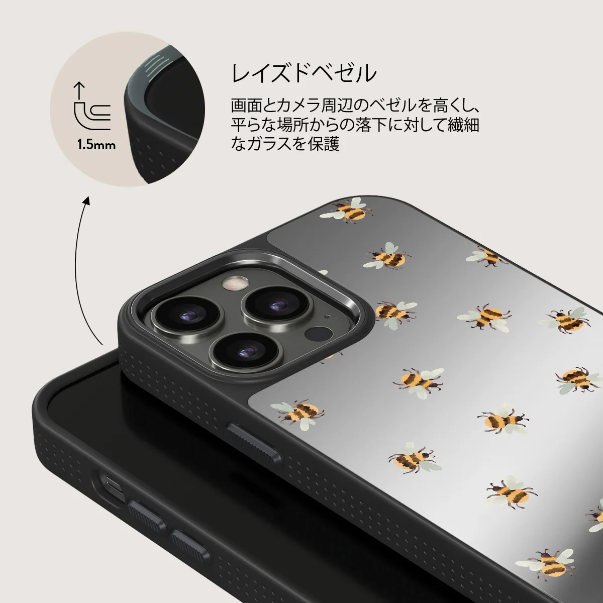 Honeycomb - iPhone 12 Pro ケース