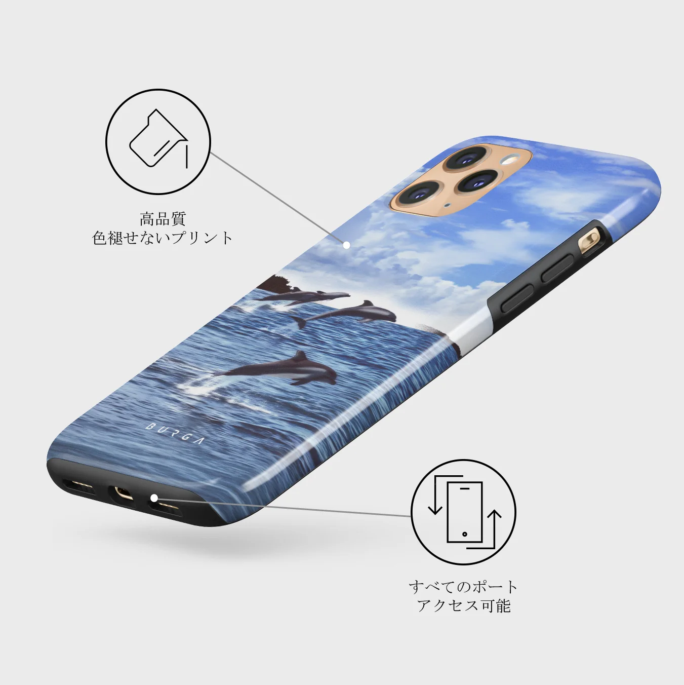 Retro Splash - iPhone 11 Pro Max ケース