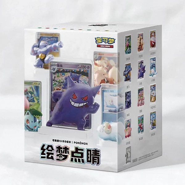 Pokémon 151 Dream Painting Water Ecology Collection Figure Blind Box (1pc)