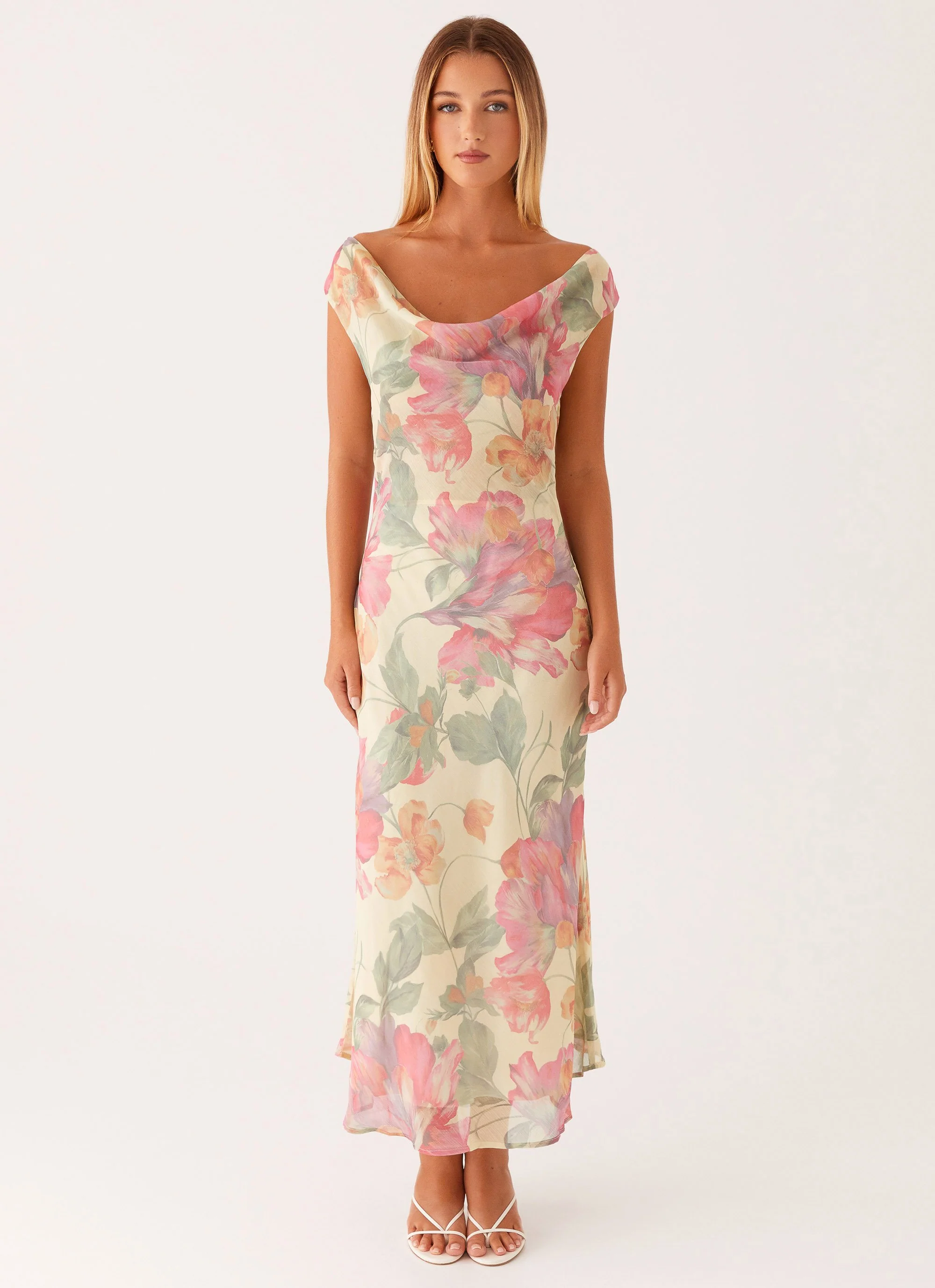 Role Model Maxi Dress - Yellow Peony - luluinthesky