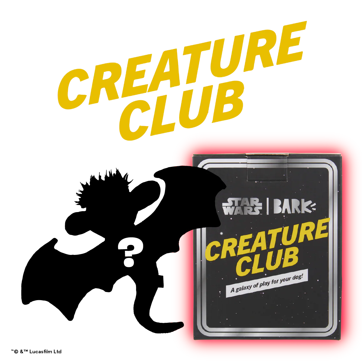 Star Wars™ Creature Club, Plush Monthly Dog Toys
