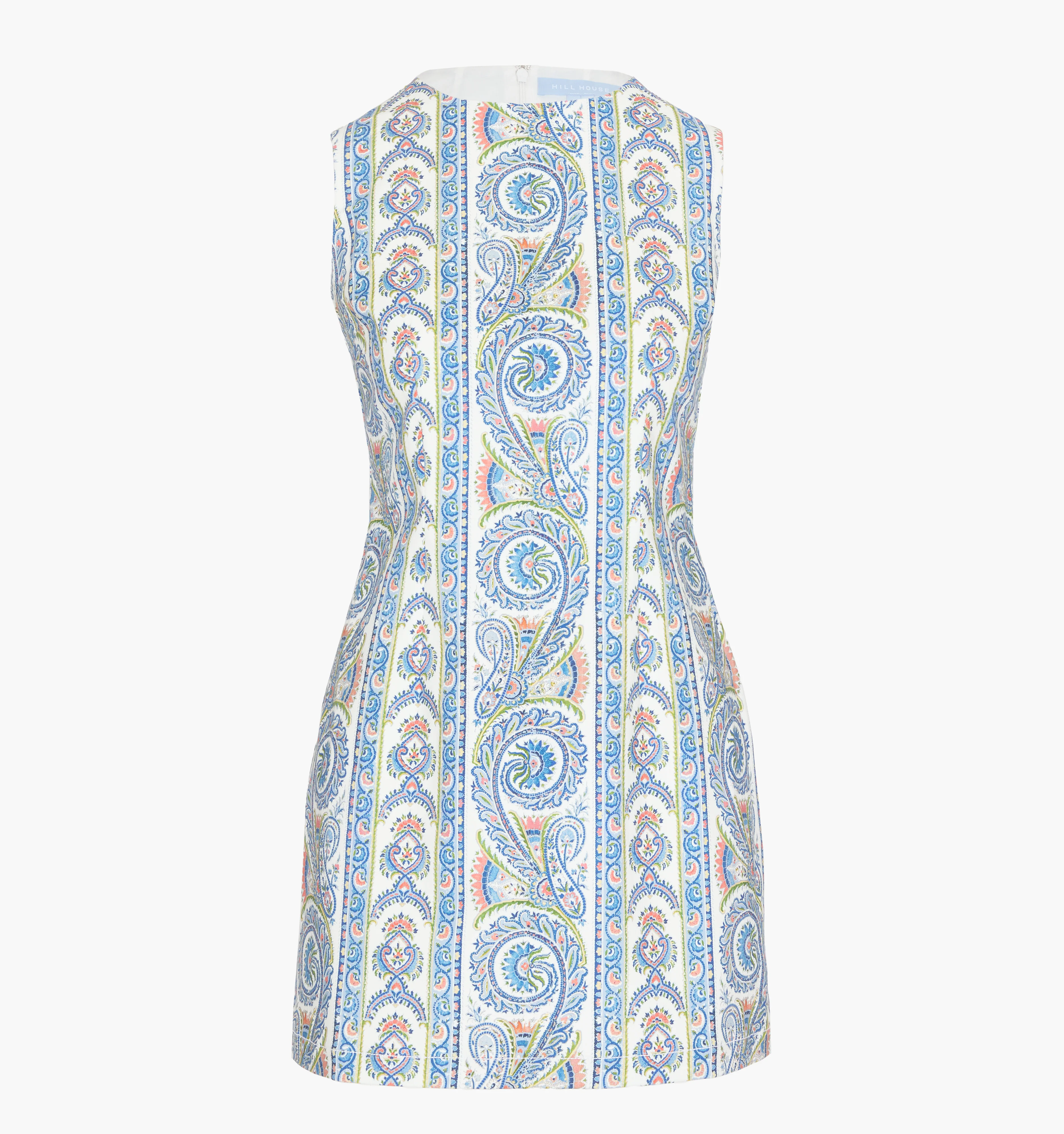 The Viola Dress - Blue Corsica Paisley