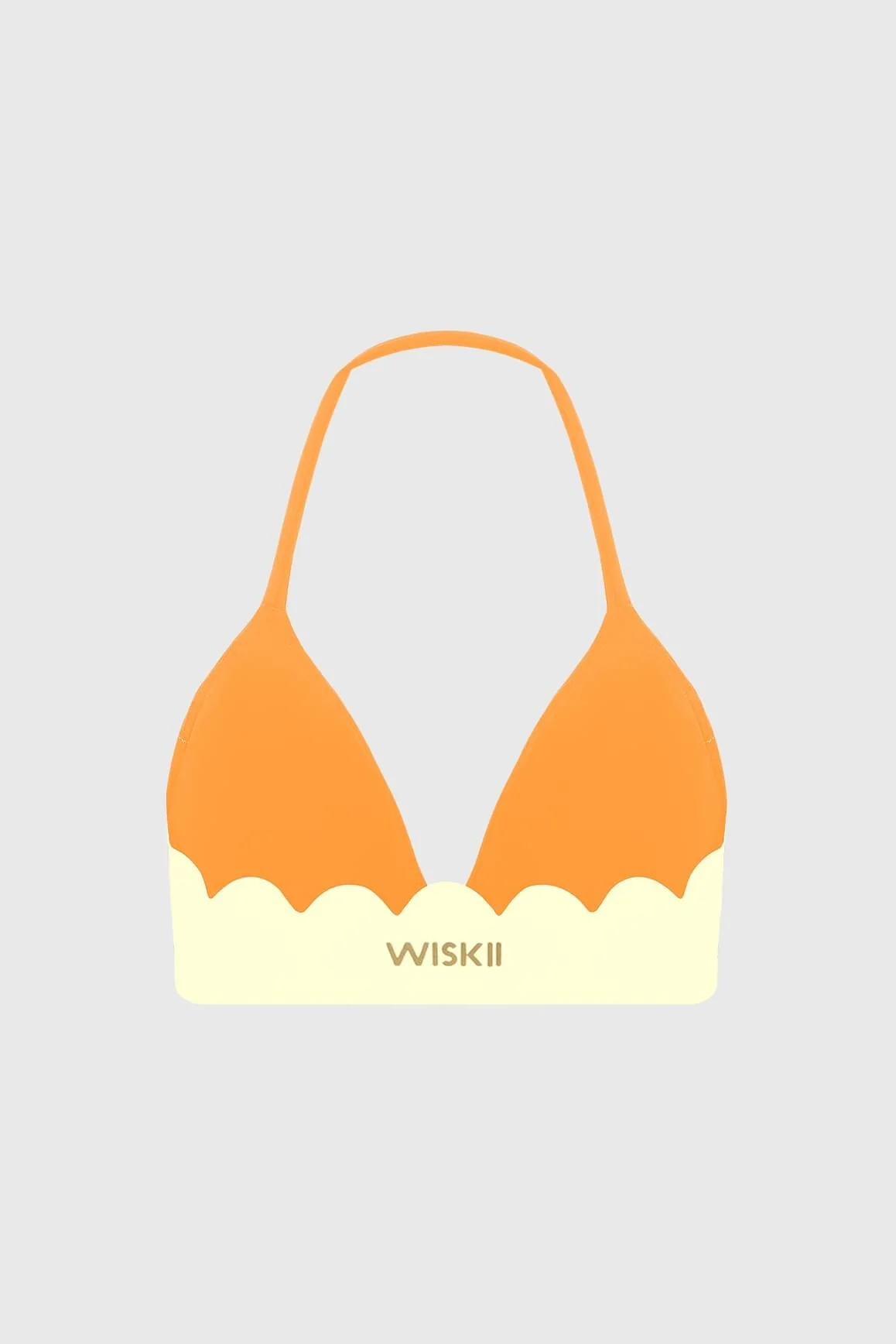 Scallop Contour Halter Bra