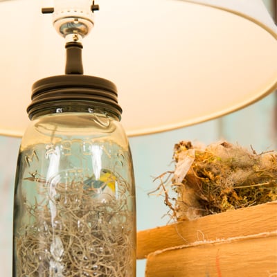 Mason Jar Lamp Adapter | Farmhouse Living