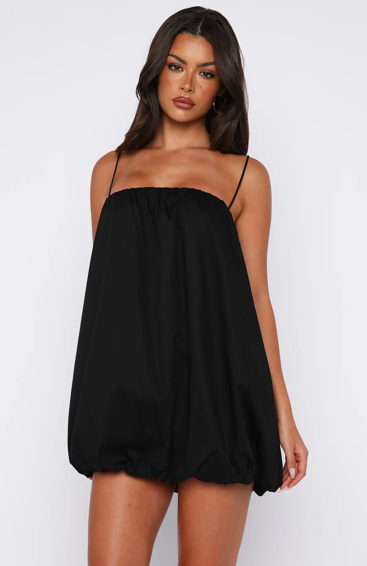Gravity Lost Mini Dress Black