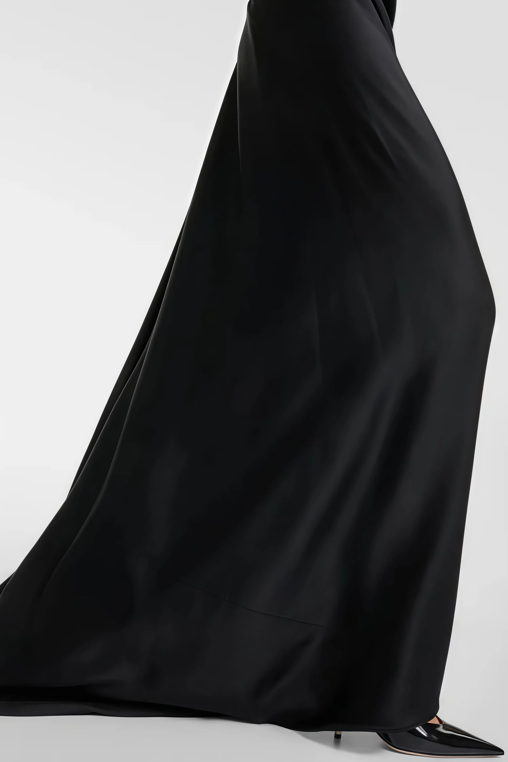Soph Off-Shoulder Solid Maxi Dress