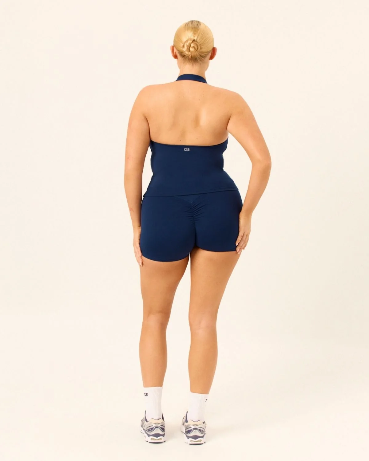 Serenity Halle Halter Tank | Navy