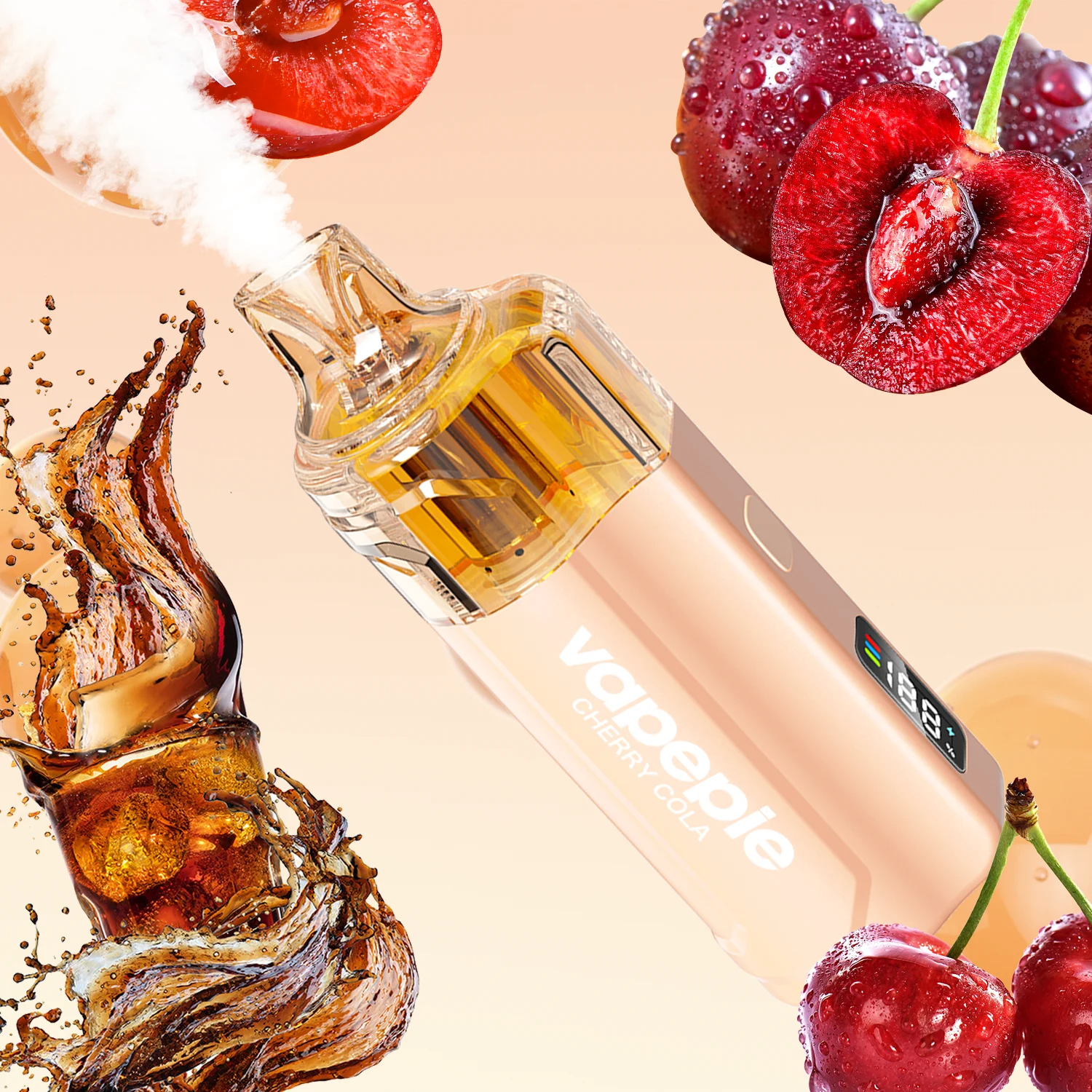VAPEPIE Crystal Pop 15000 PUFFS — Inteligentne sterowanie i maksymalna moc smaku