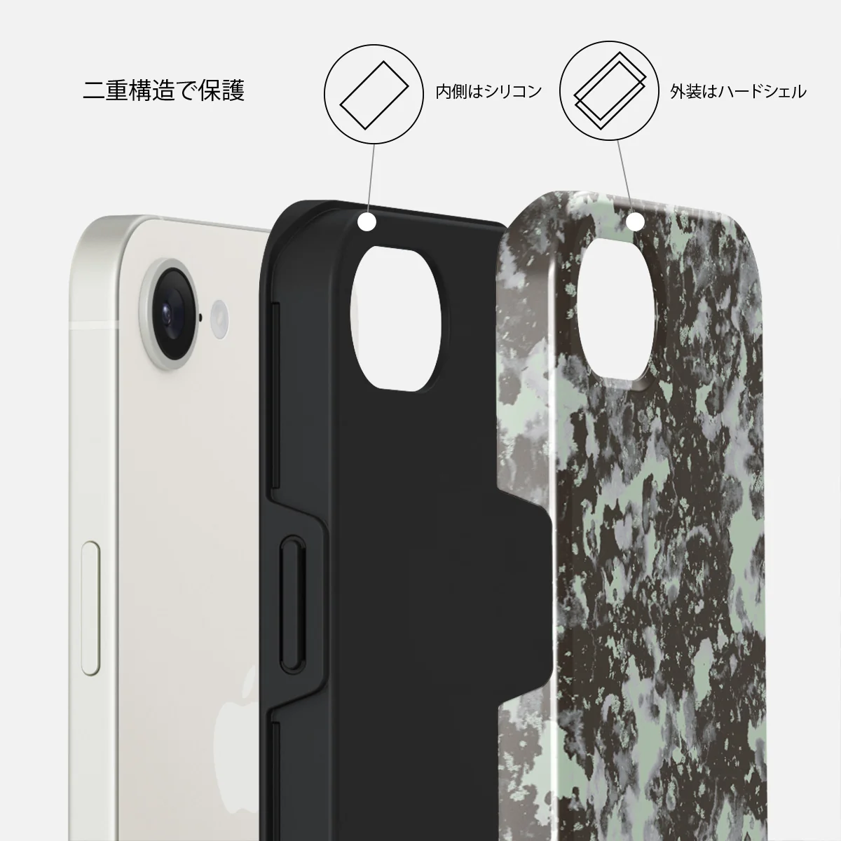 Nordic - iPhone 16e ケース
